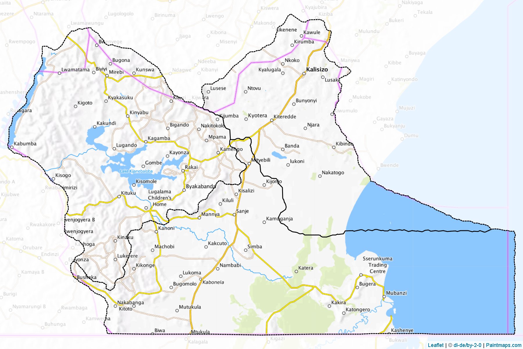 Rakai (Uganda) Map Cropping Samples-1