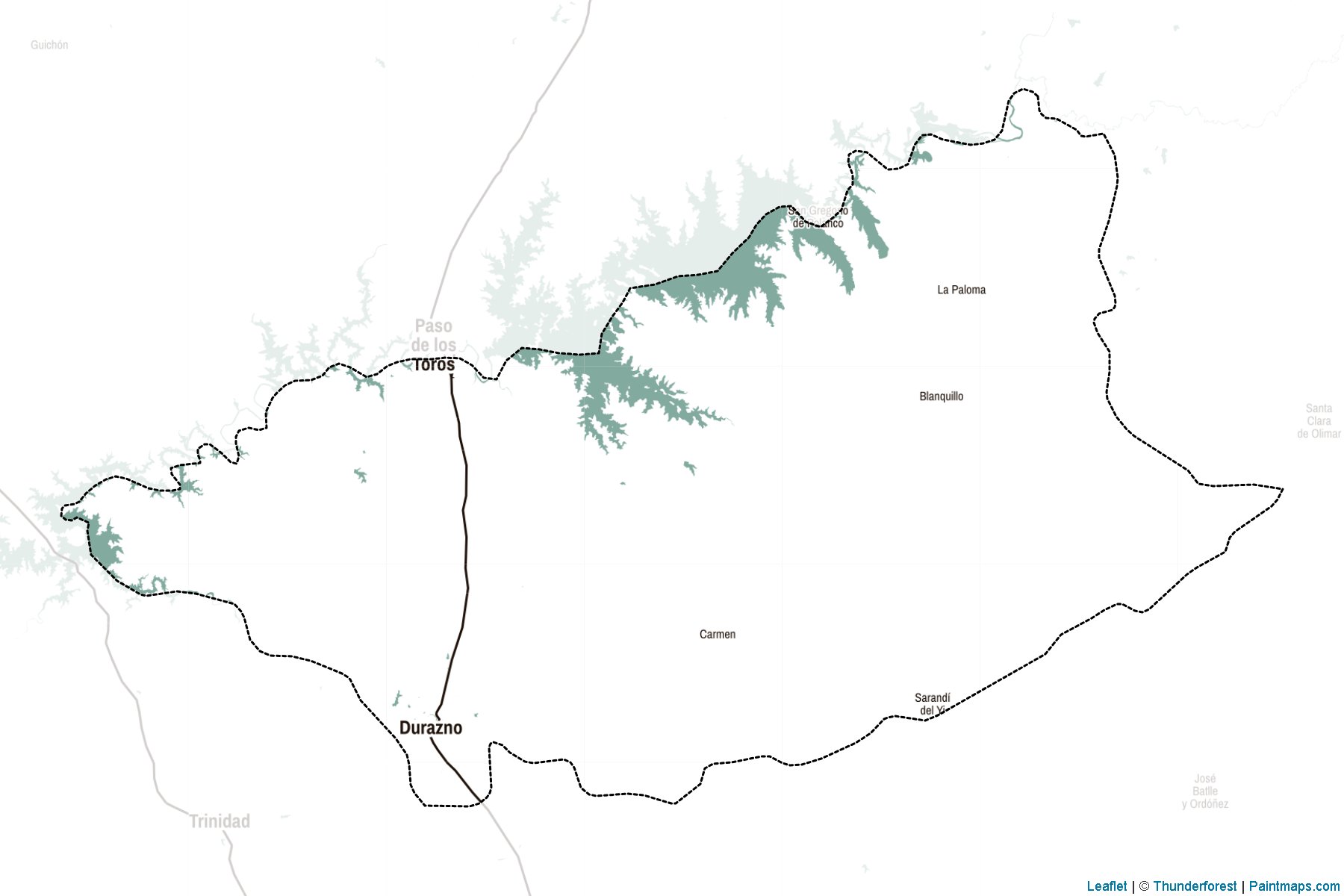 Muestras de recorte de mapas Durazno (Uruguay)-2