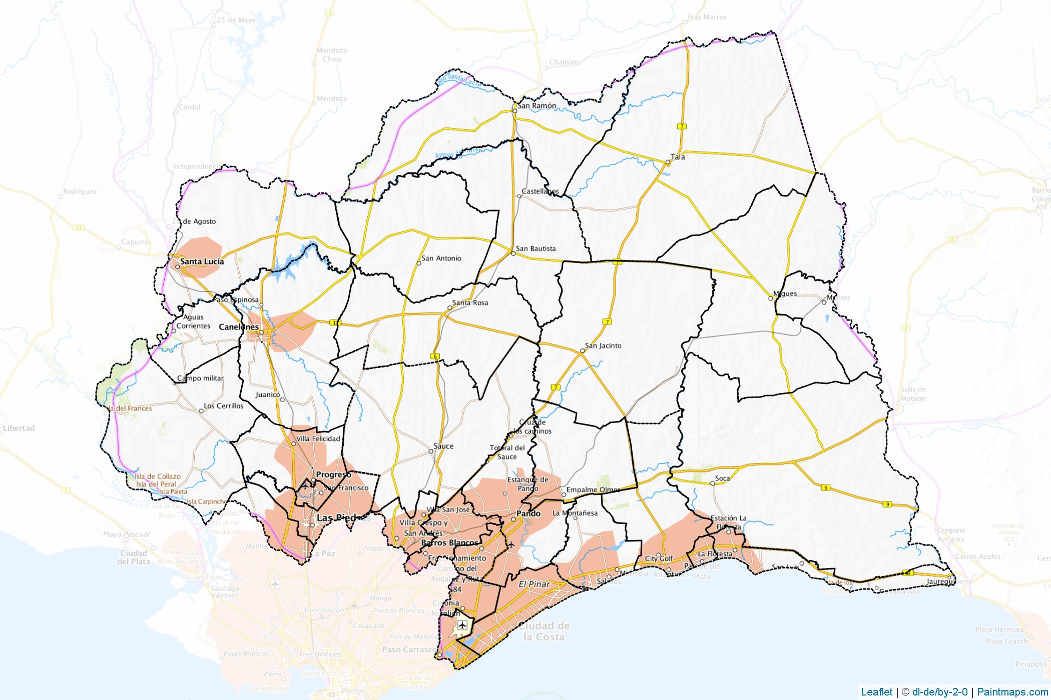 Muestras de recorte de mapas Canelones (Uruguay)-1