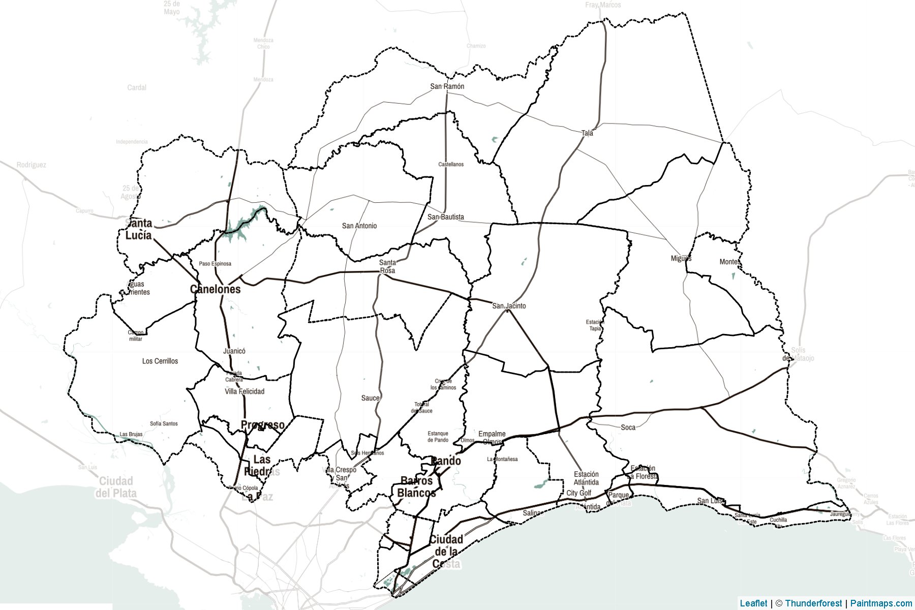 Muestras de recorte de mapas Canelones (Uruguay)-2