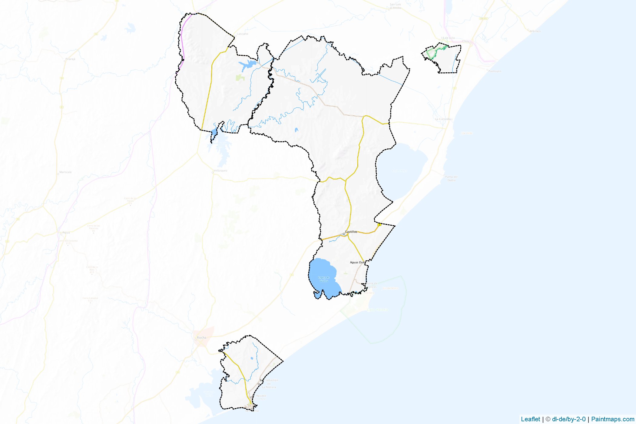 Muestras de recorte de mapas Rocha (Uruguay)-1