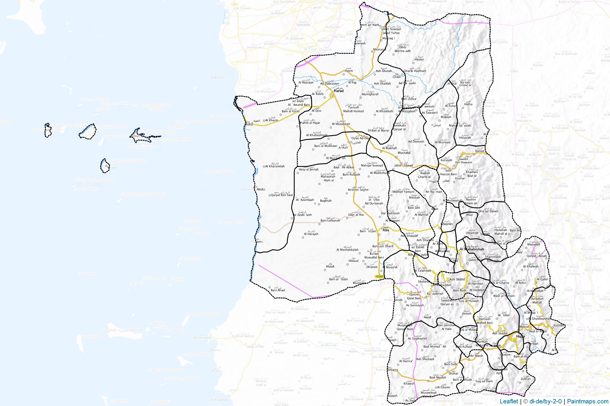 Hajjah (Yemen) Map Cropping Samples-1