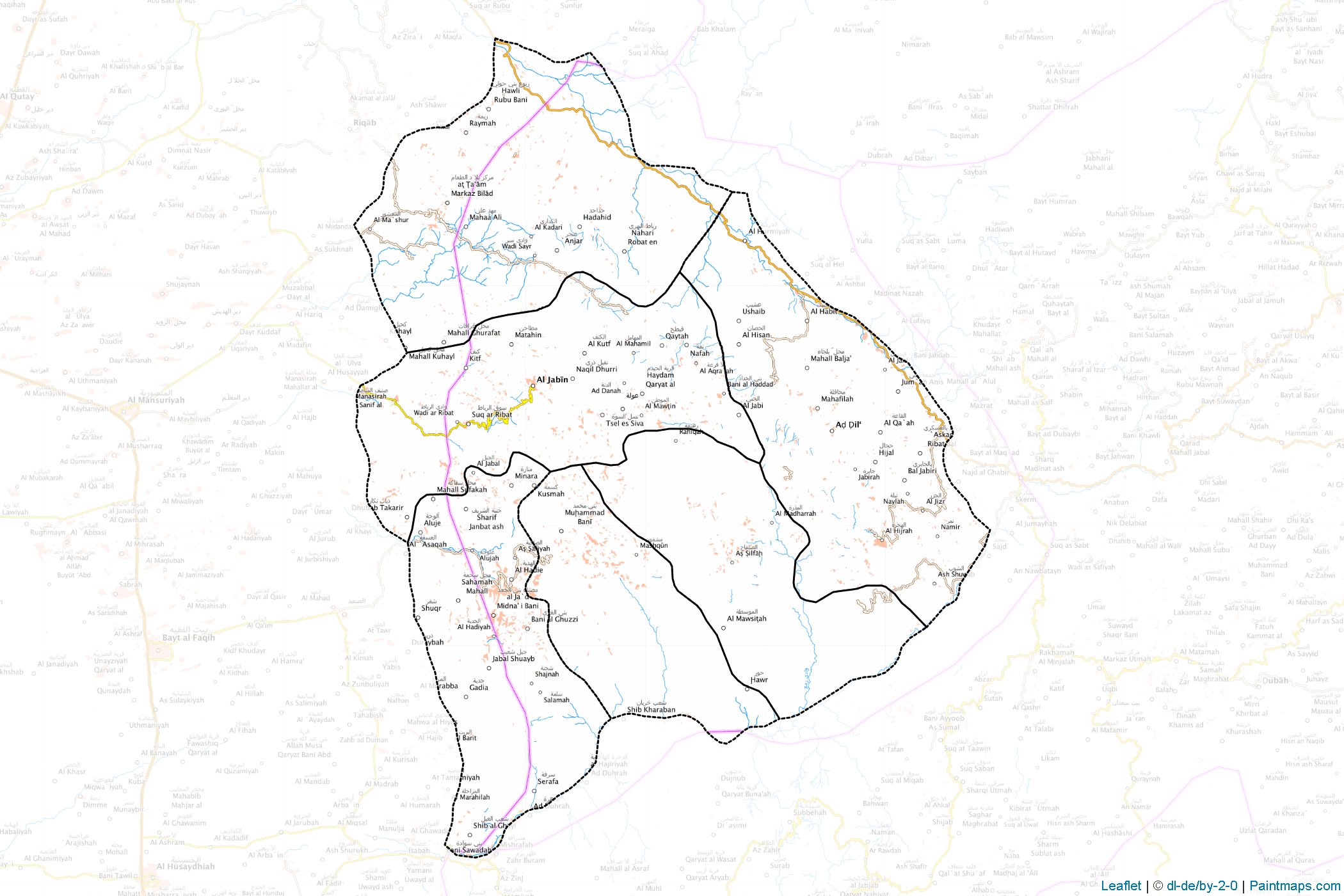 San`ar (Yemen) Map Cropping Samples-1