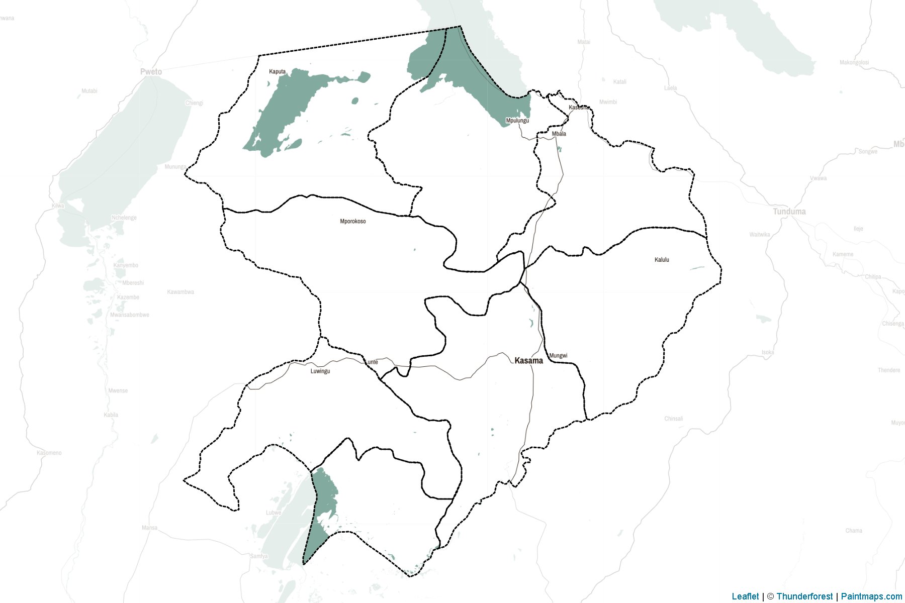 Muestras de recorte de mapas Northern (Zambia)-2