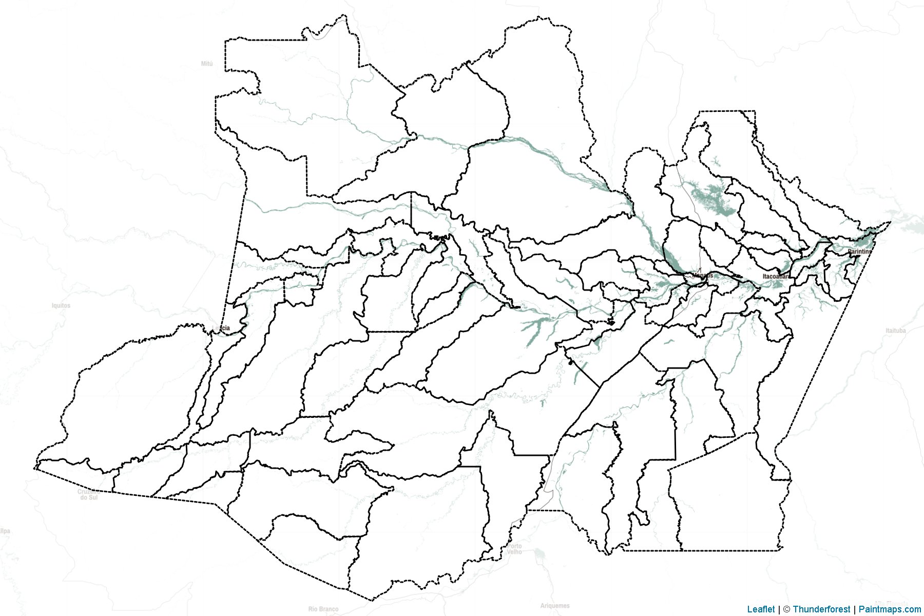 Amazonas (North) Map Cropping Samples-2