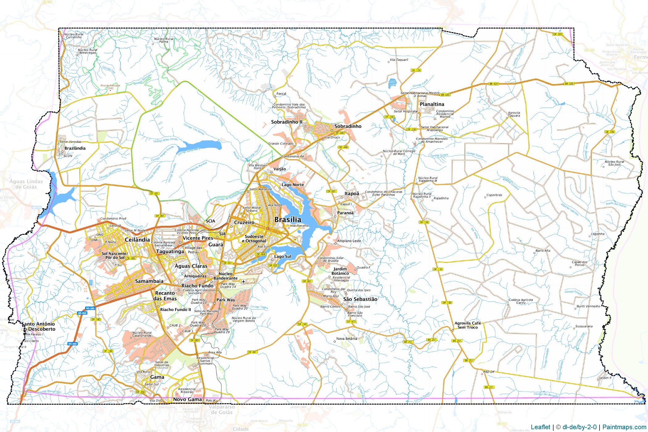 Federal District (Central-West) Map Cropping Samples-1