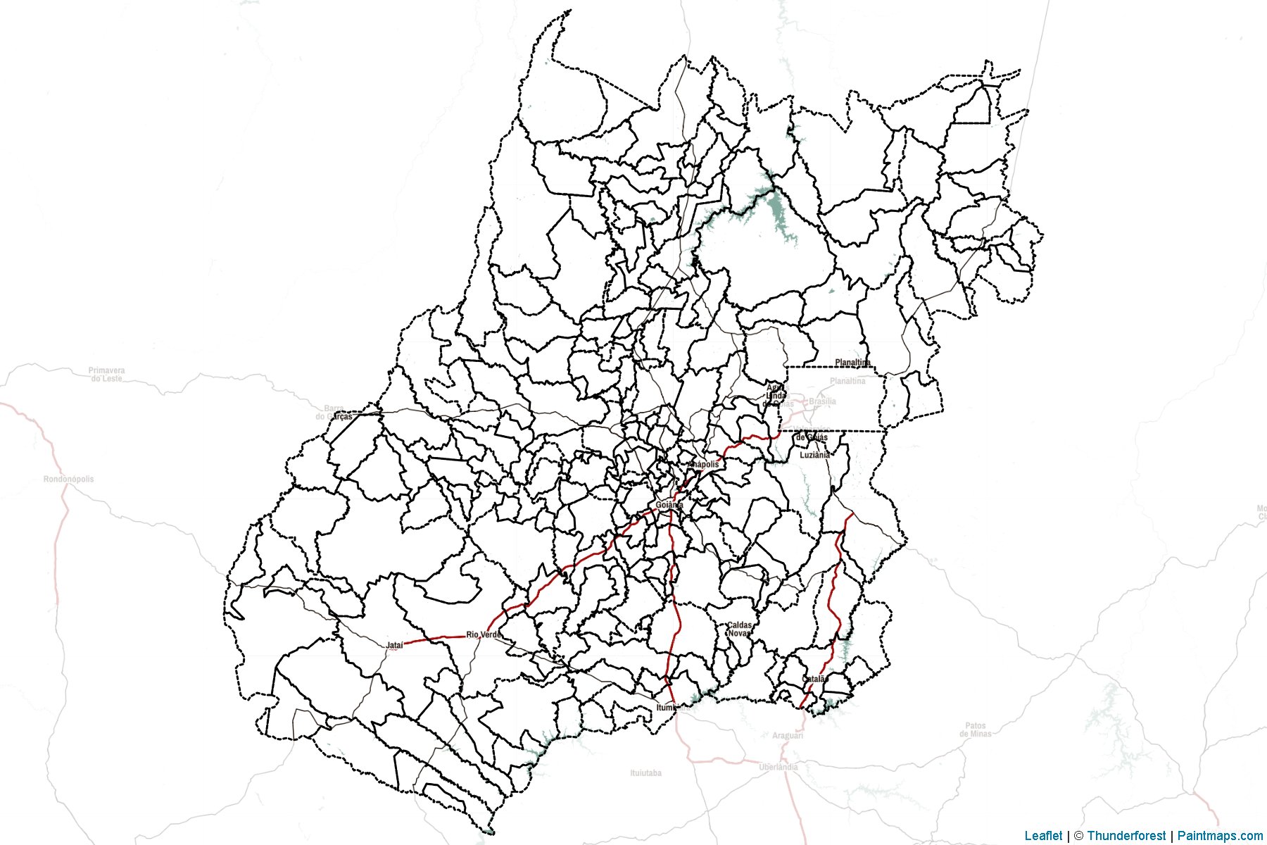 Goias (Central-West) Map Cropping Samples-2