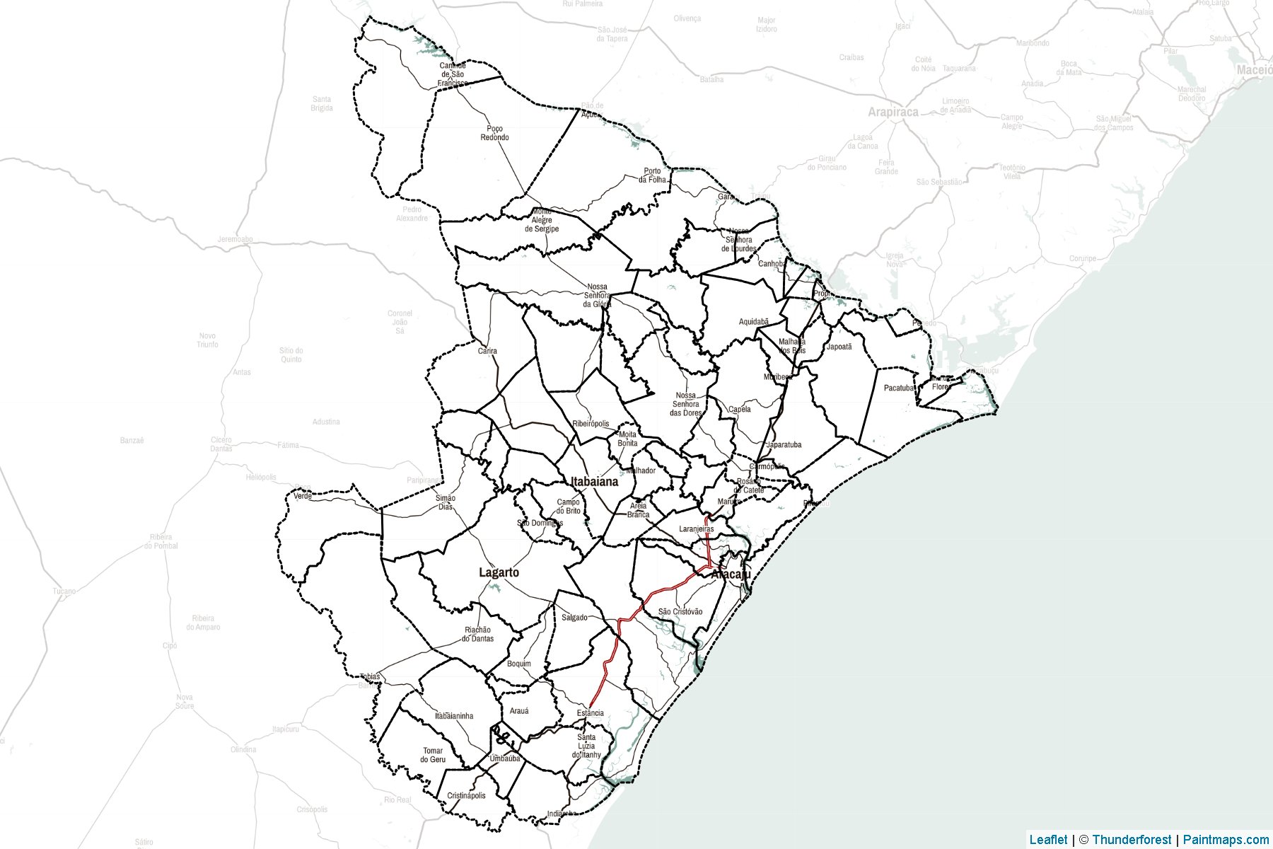 Sergipe (Northeast) Map Cropping Samples-2