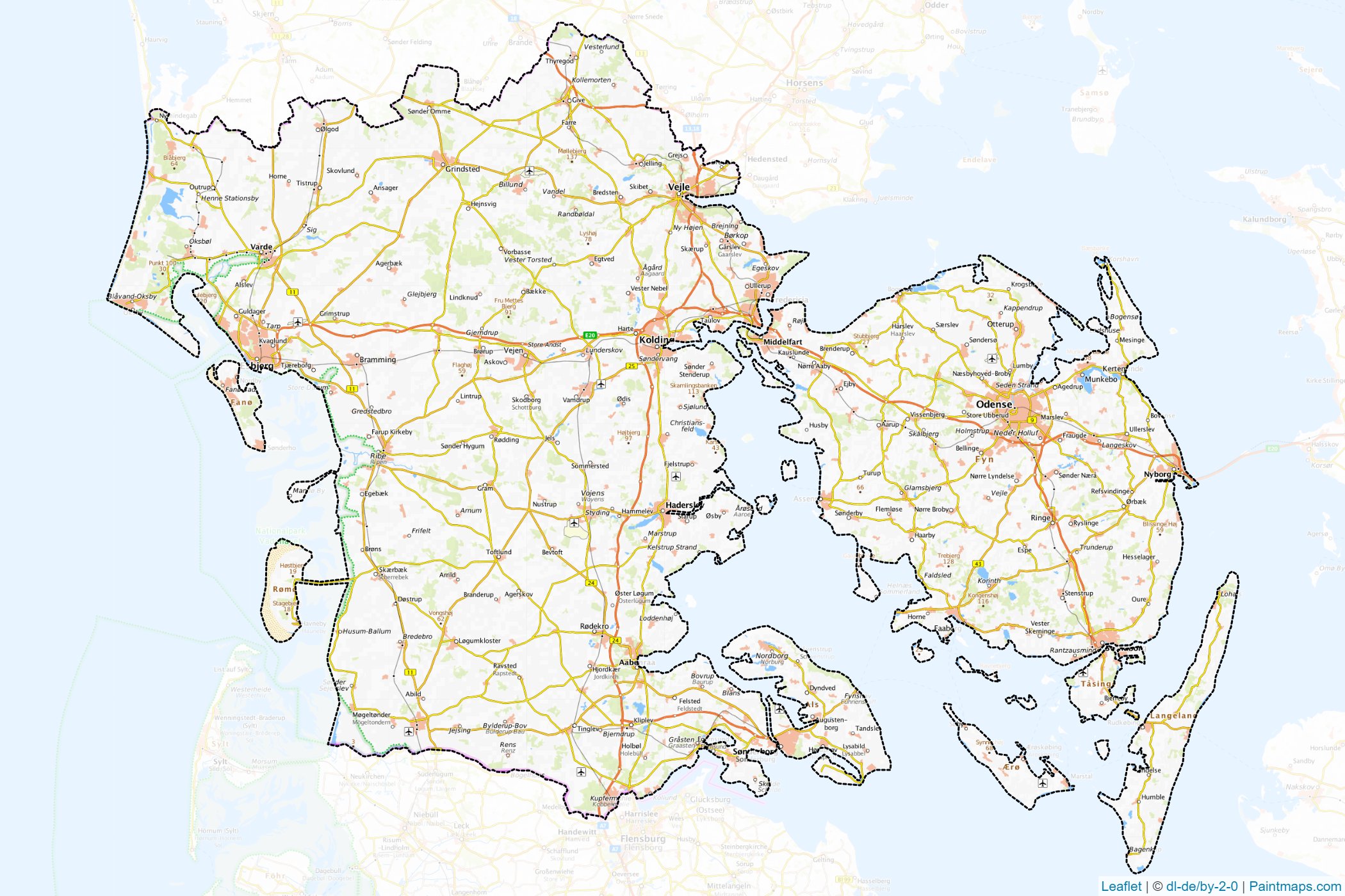 Southern (Denmark) Map Cropping Samples-1