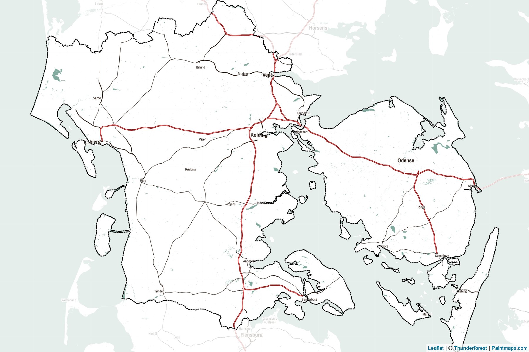 Southern (Denmark) Map Cropping Samples-2