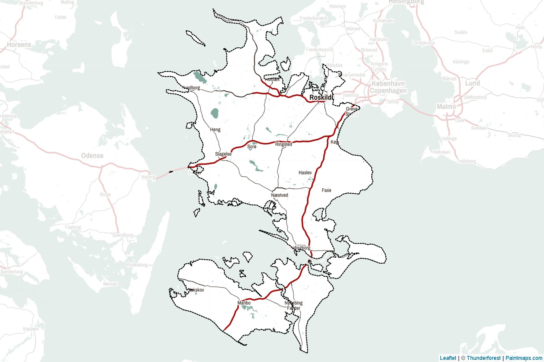 Zealand (Denmark) Map Cropping Samples-2