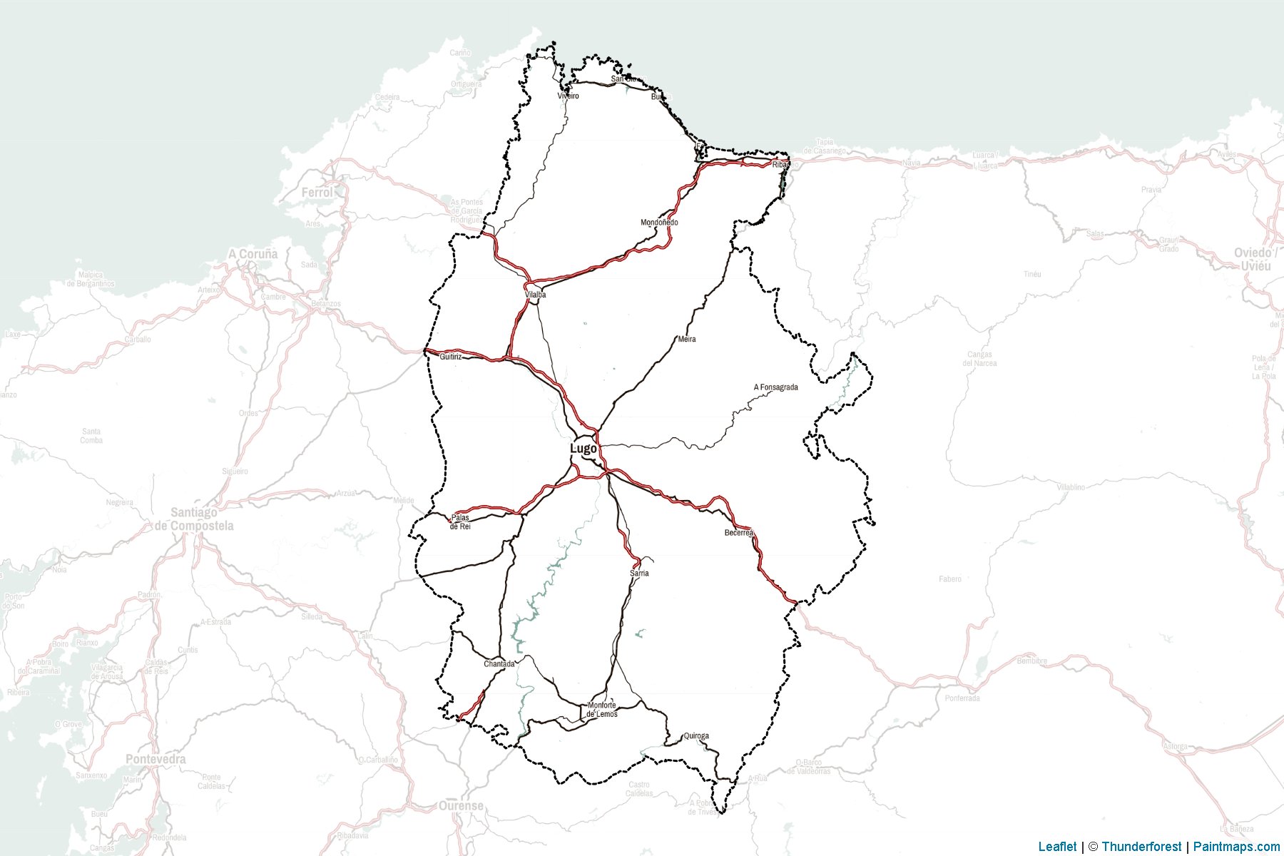 Lugo (Galicia) Map Cropping Samples-2