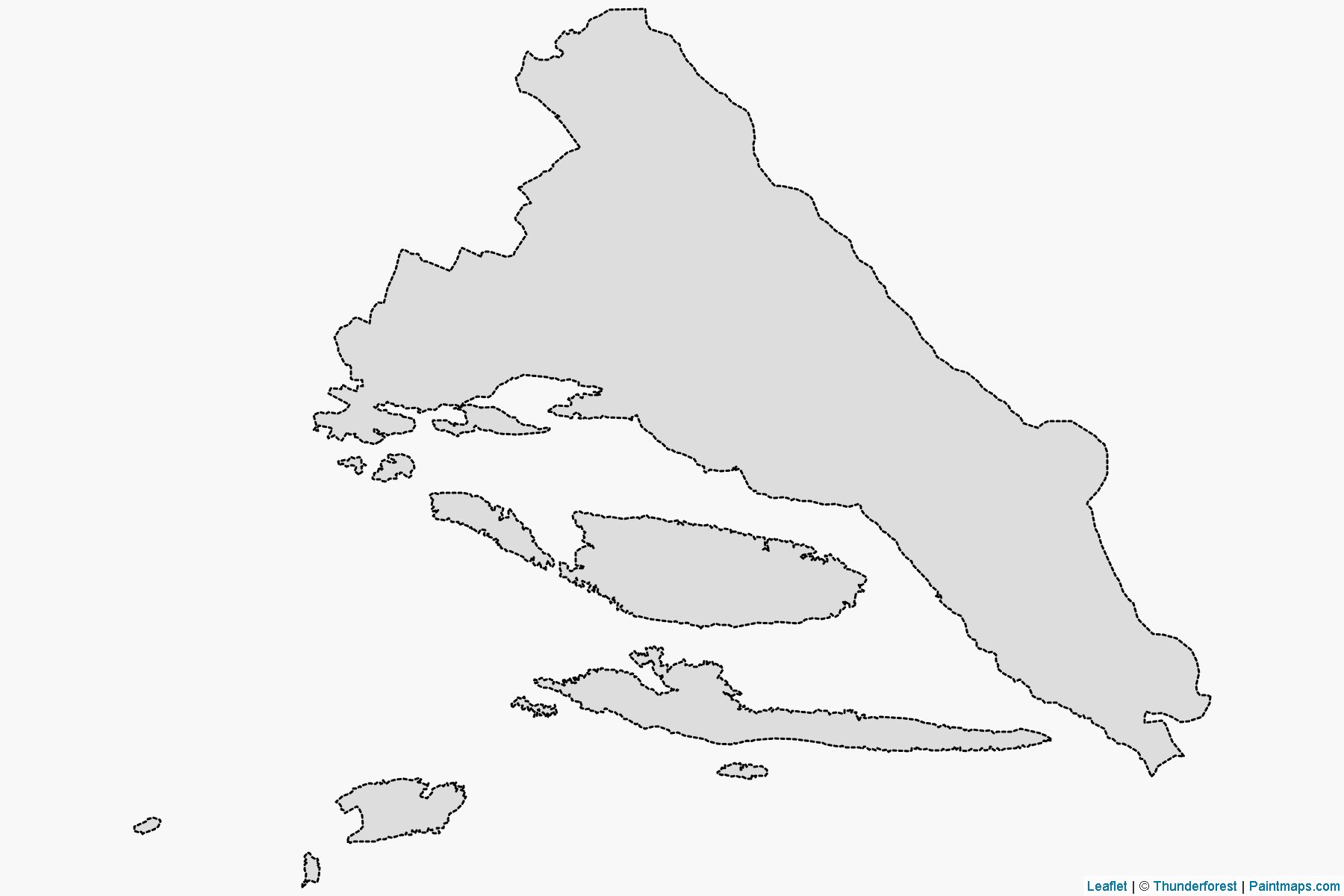 Splitsko-dalmatinska (Croatia) Map Cropping Samples-2