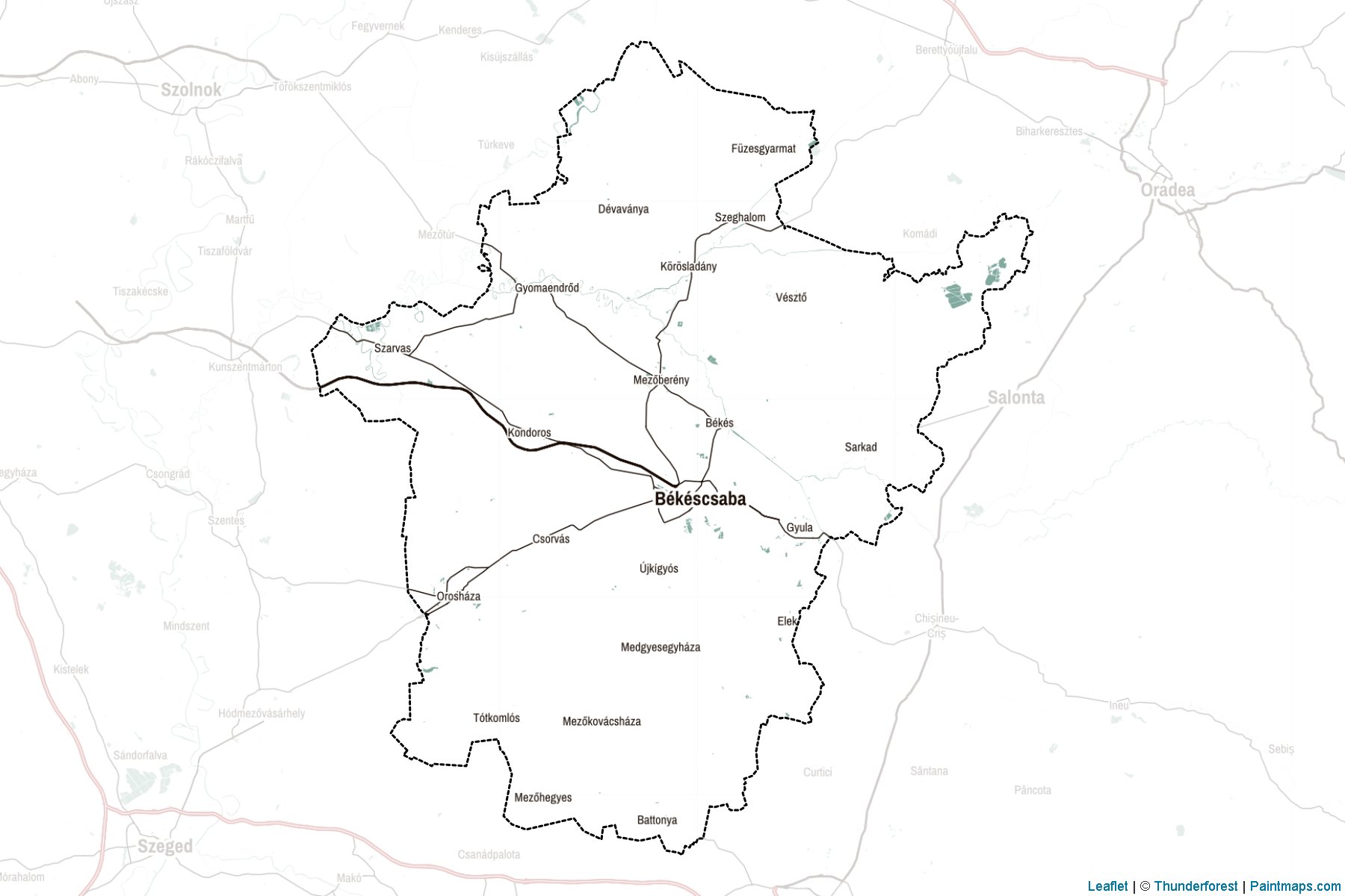 Bekes (Southern Great Plain) Map Cropping Samples-2