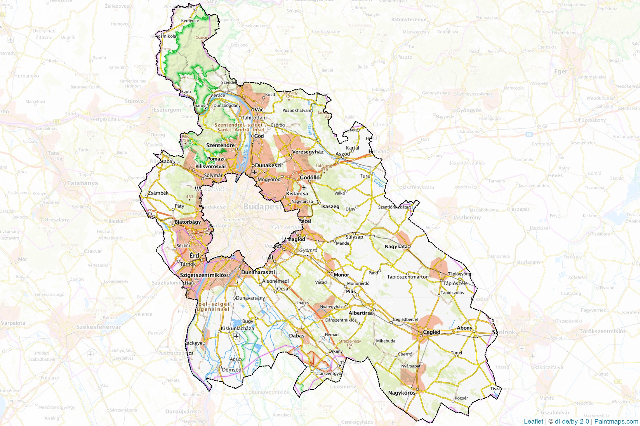 Pest (Central Hungary) Map Cropping Samples-1