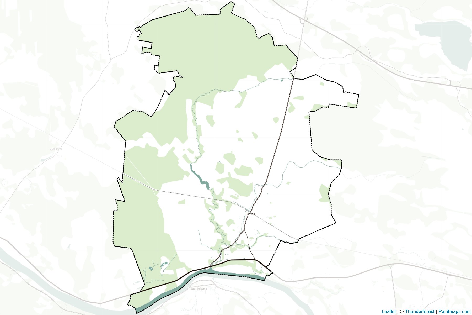 Muestras de recorte de mapas Skriveru (Letonia)-2