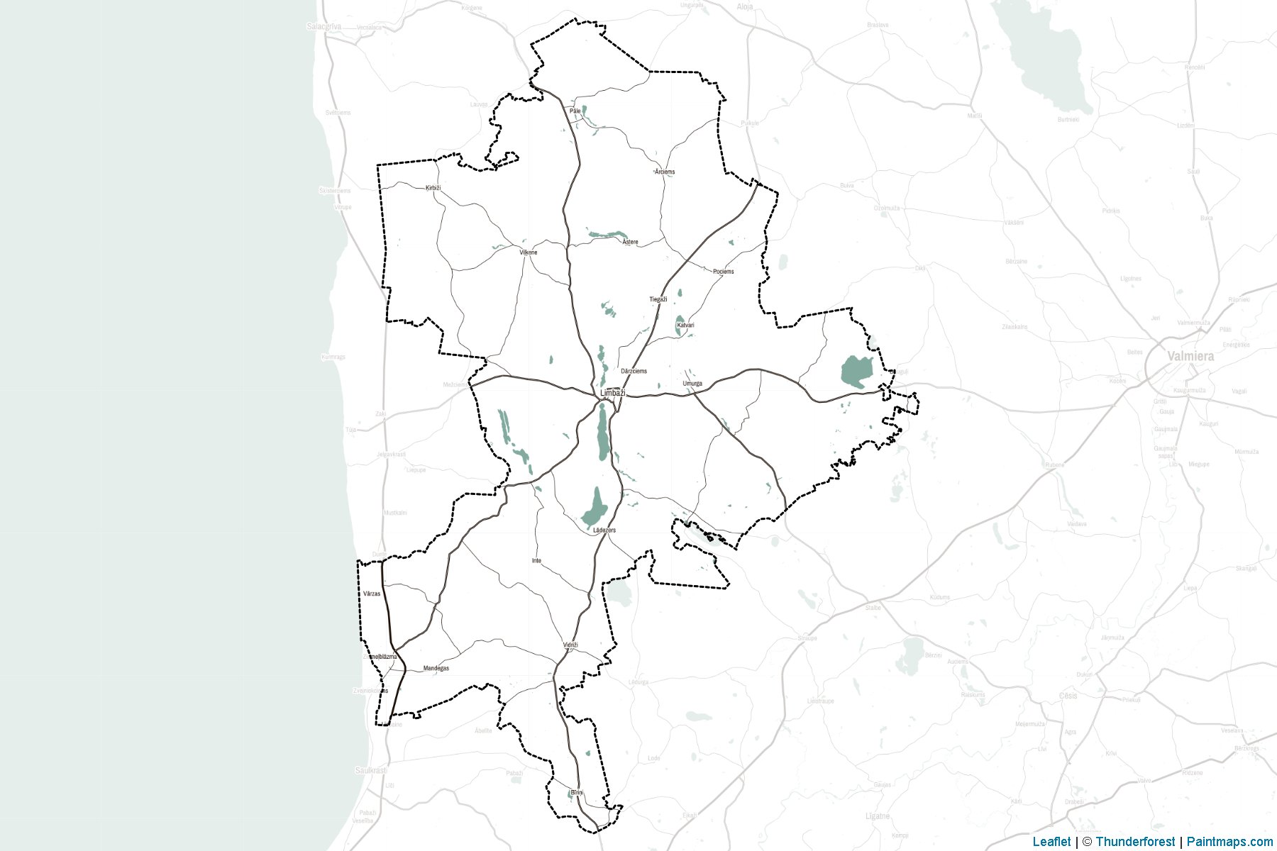 Muestras de recorte de mapas Limbažu (Letonia)-2