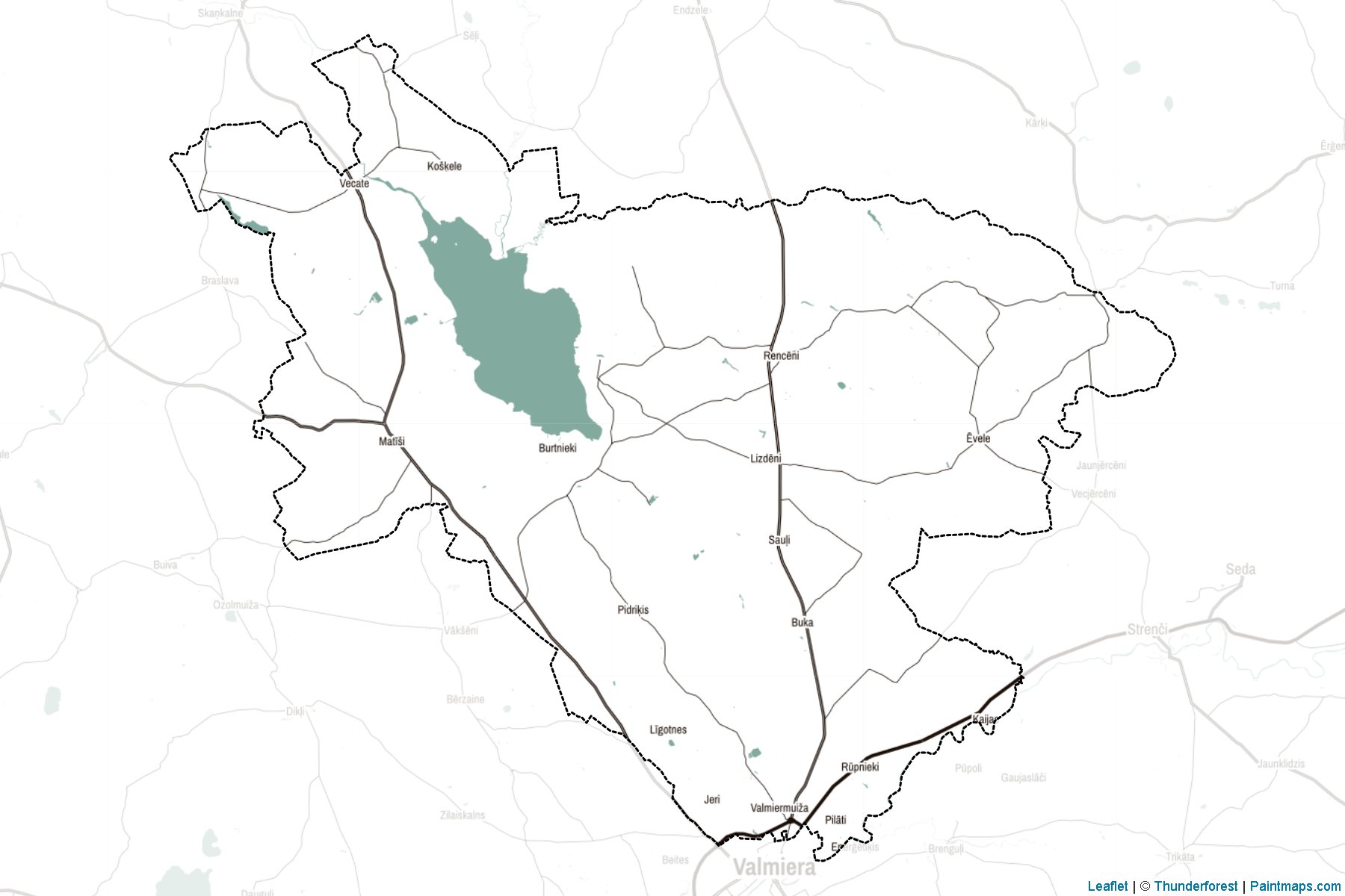 Muestras de recorte de mapas Burtnieku (Letonia)-2