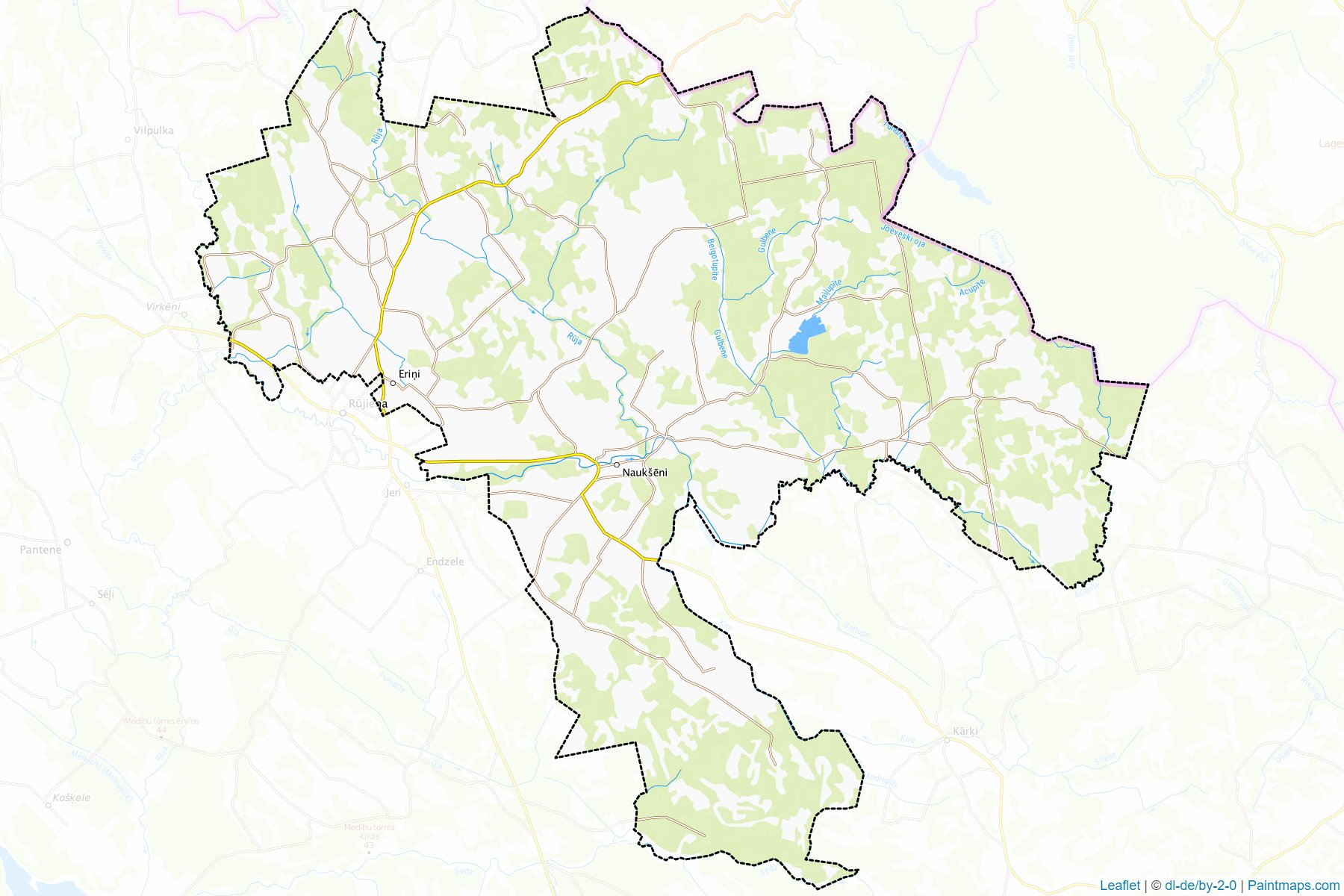 Muestras de recorte de mapas Nauksenu (Letonia)-1