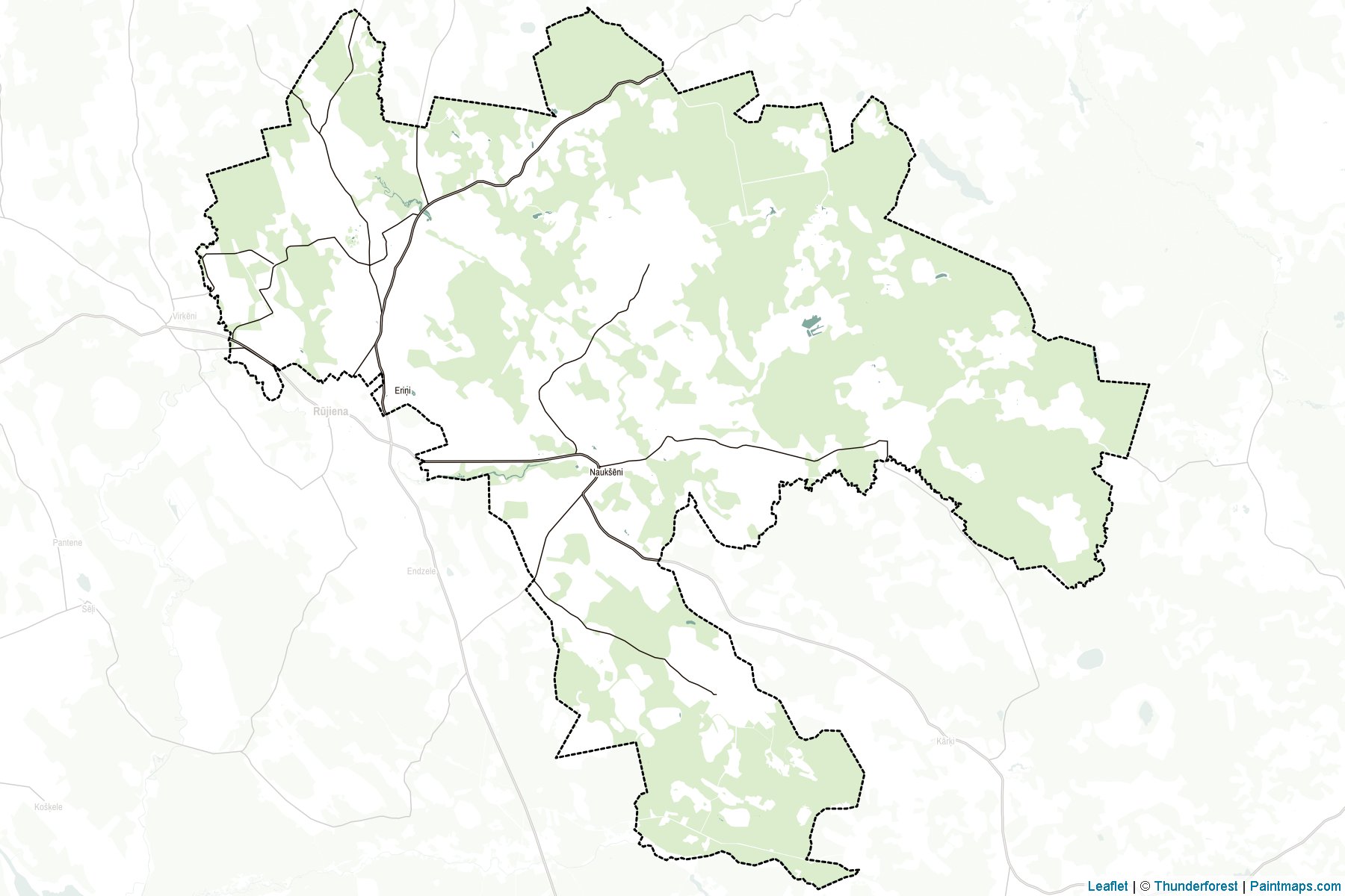 Muestras de recorte de mapas Nauksenu (Letonia)-2