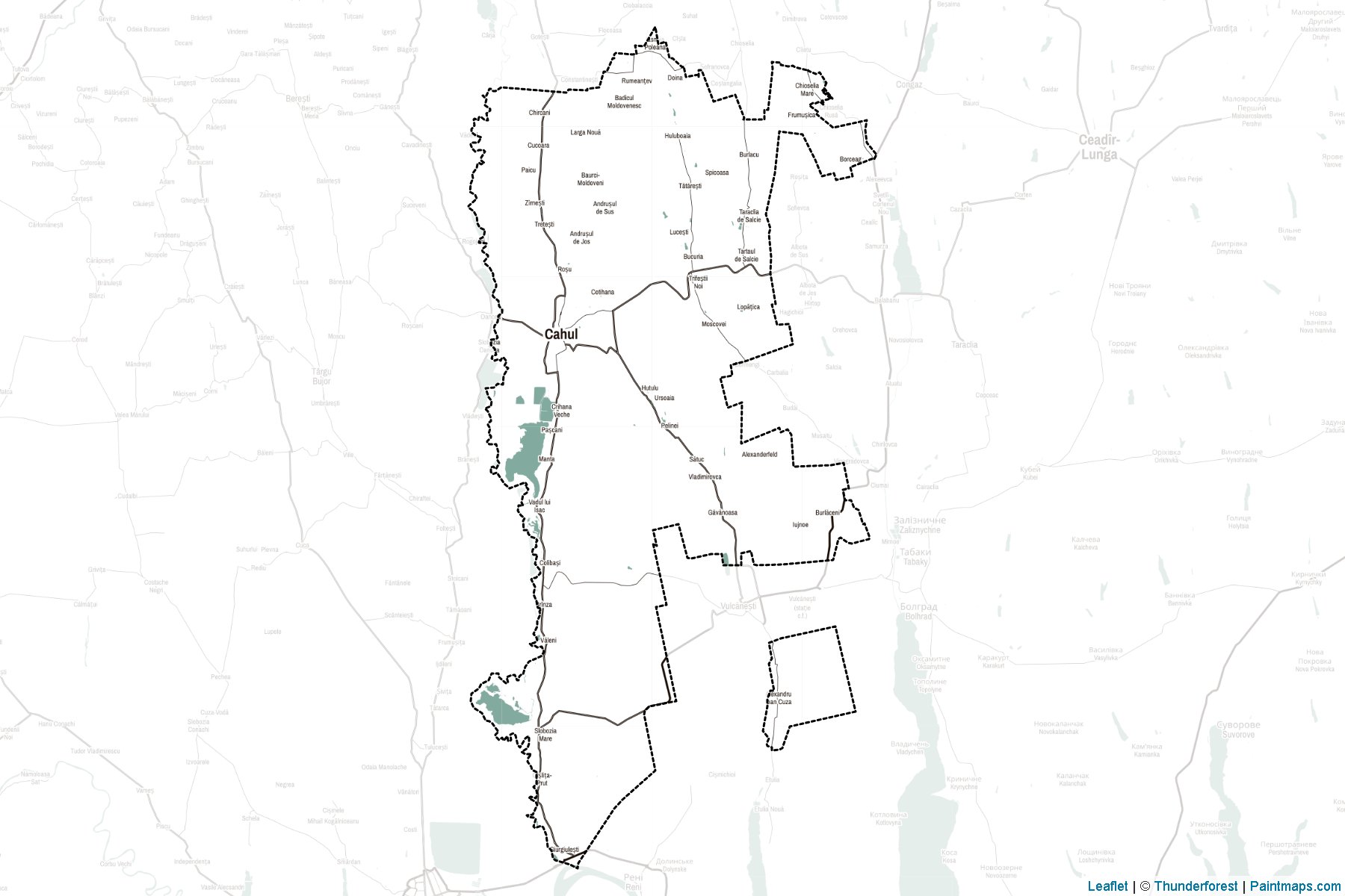 Cahul (Moldova) Map Cropping Samples-2