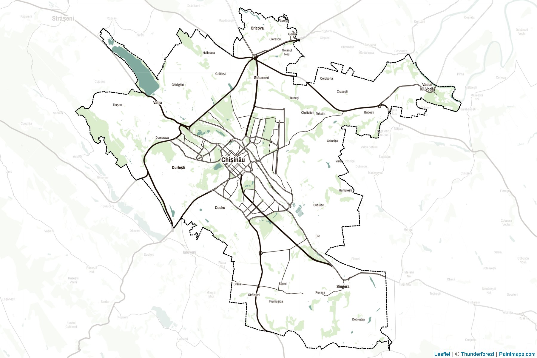 Muestras de recorte de mapas mun.Chişinău (Moldavia)-2