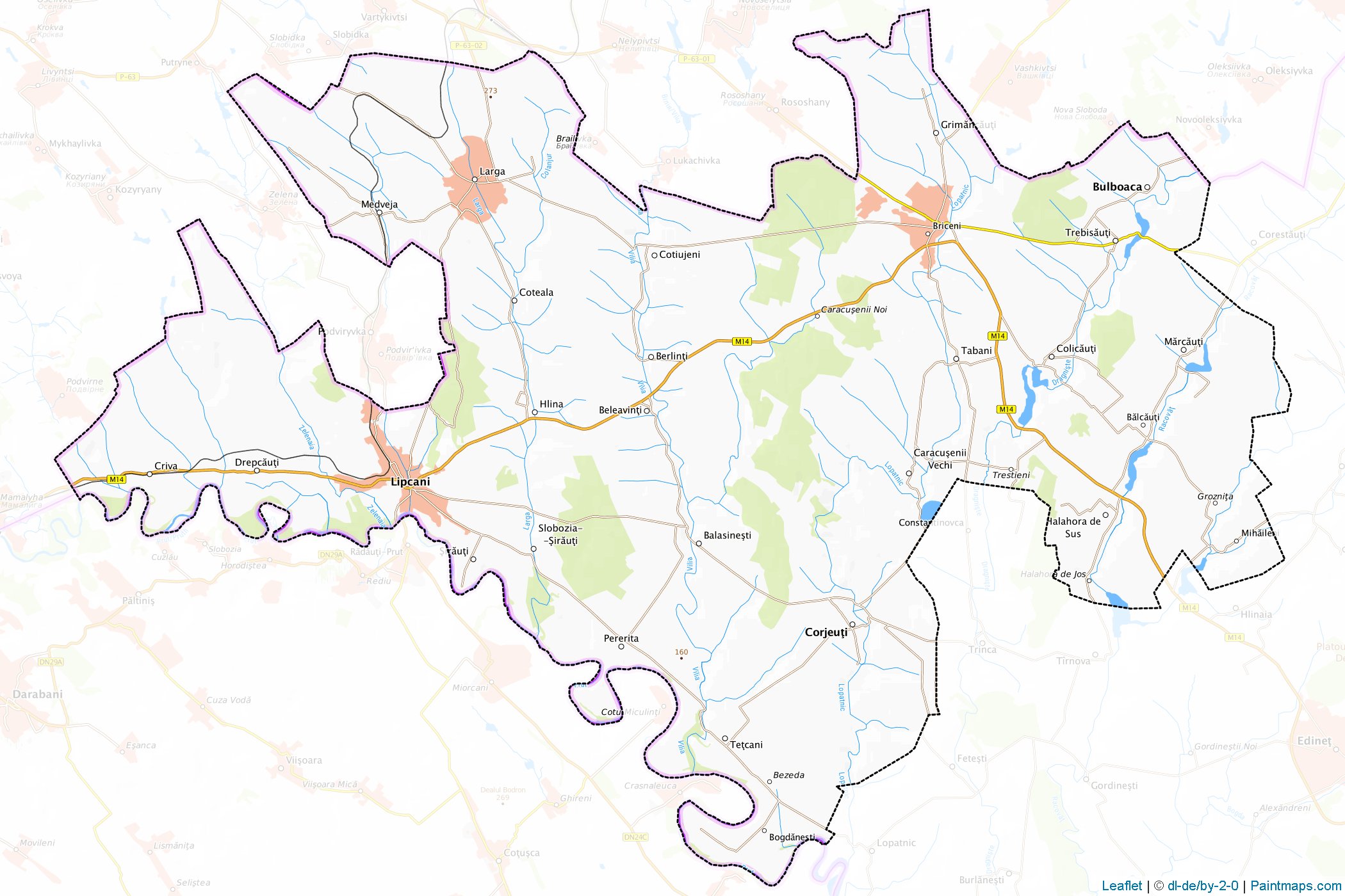 Briceni (Moldova) Map Cropping Samples-1