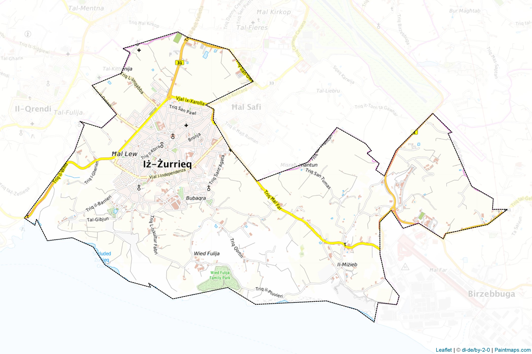 Zurrieq (Malta) Map Cropping Samples-1