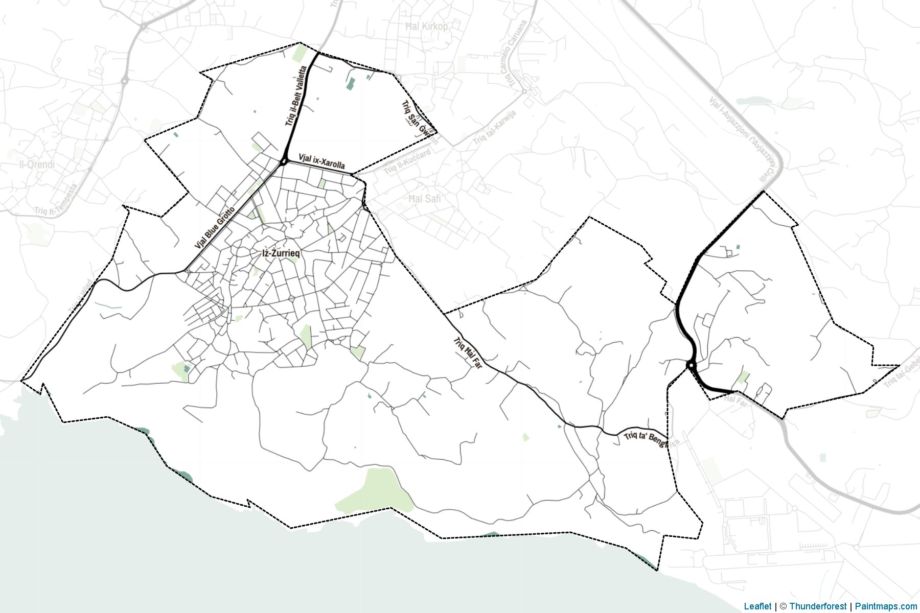 Zurrieq (Malta) Map Cropping Samples-2