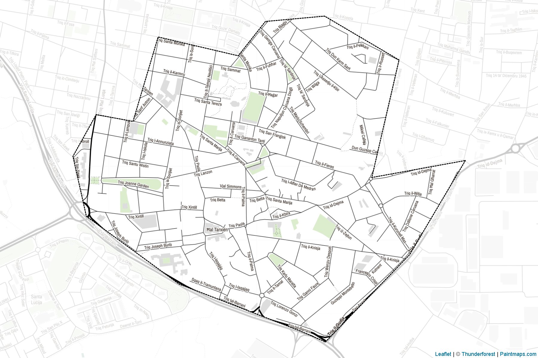 Tarxien (Malta) Map Cropping Samples-2