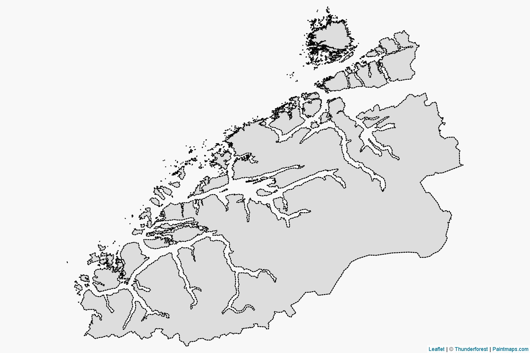 Møre og Romsdal (Norveç) Haritası Örnekleri-2