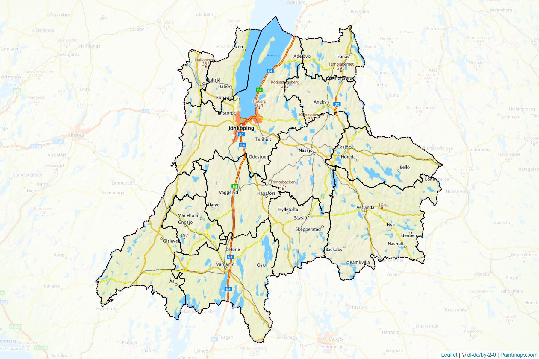 Jonkoping (Sweden) Map Cropping Samples-1