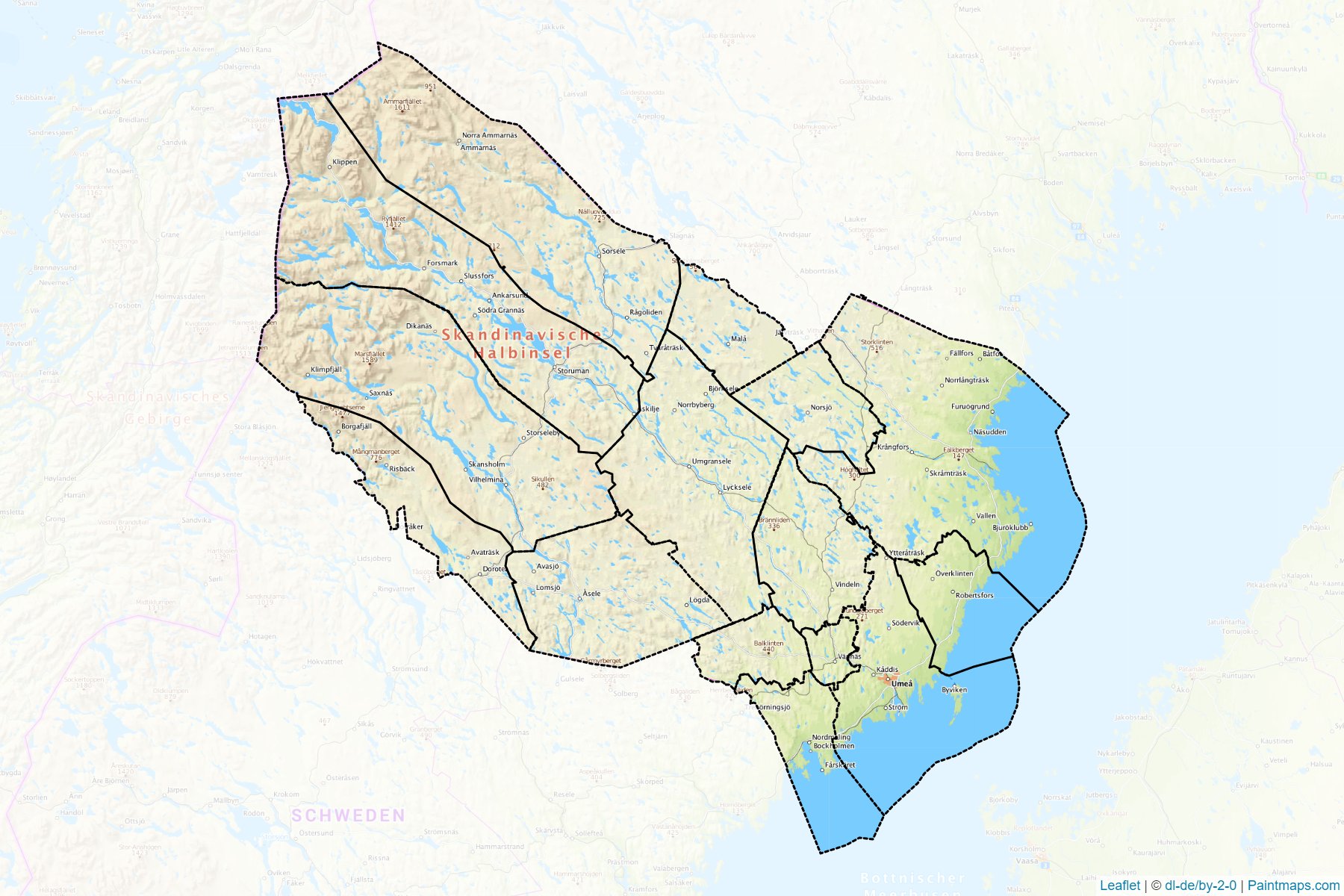 Muestras de recorte de mapas Vasterbotten (Suecia)-1