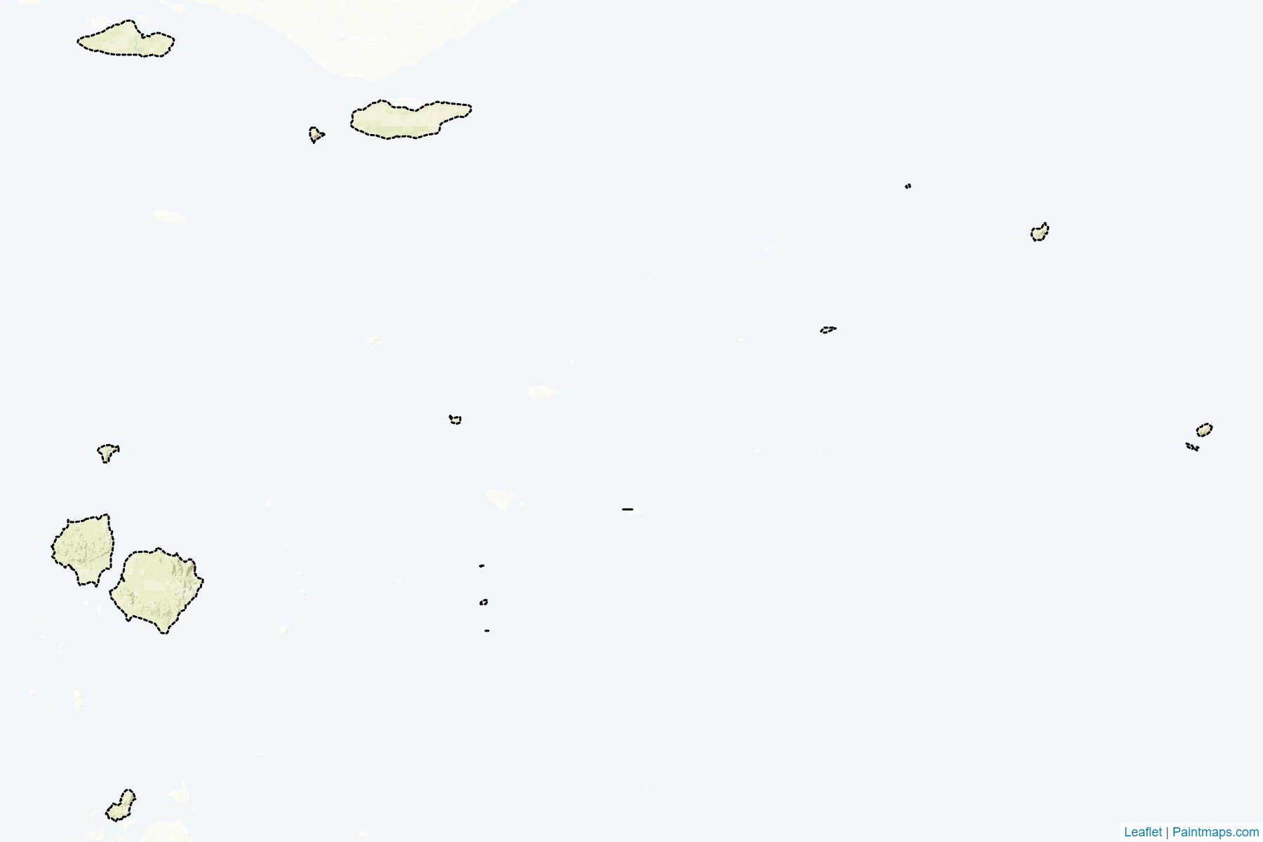 Torres Strait Island (Queensland) Map Cropping Samples-2