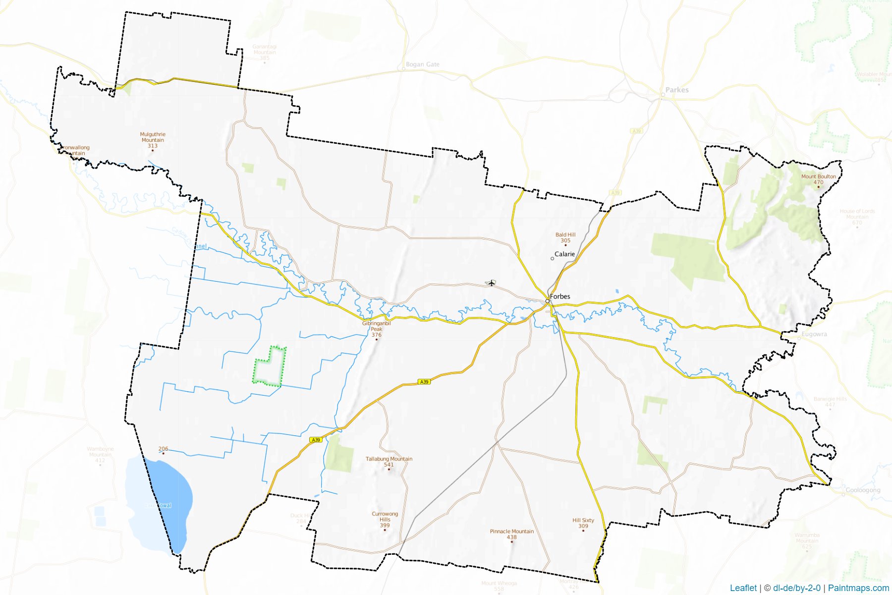 Forbes (New South Wales) Map Cropping Samples-1