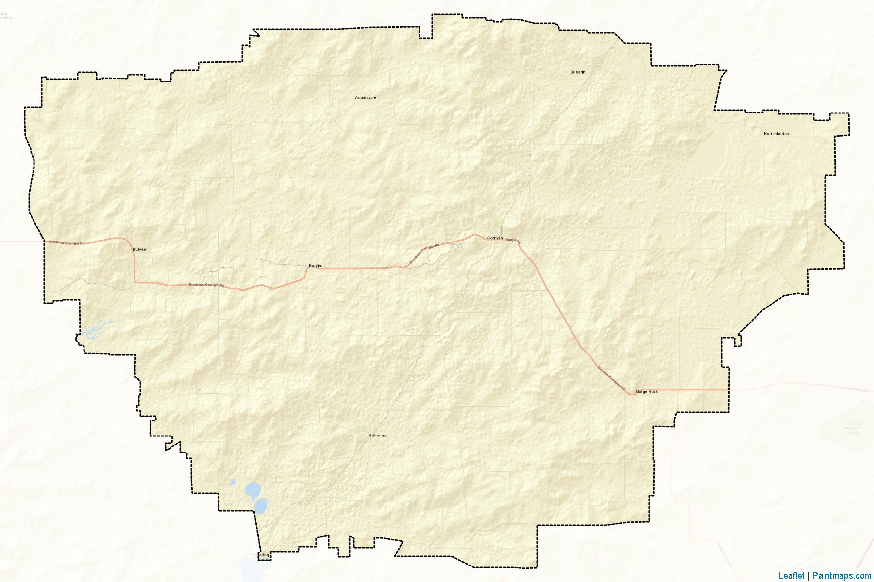 Corrigin (Western Australia) Map Cropping Samples-2