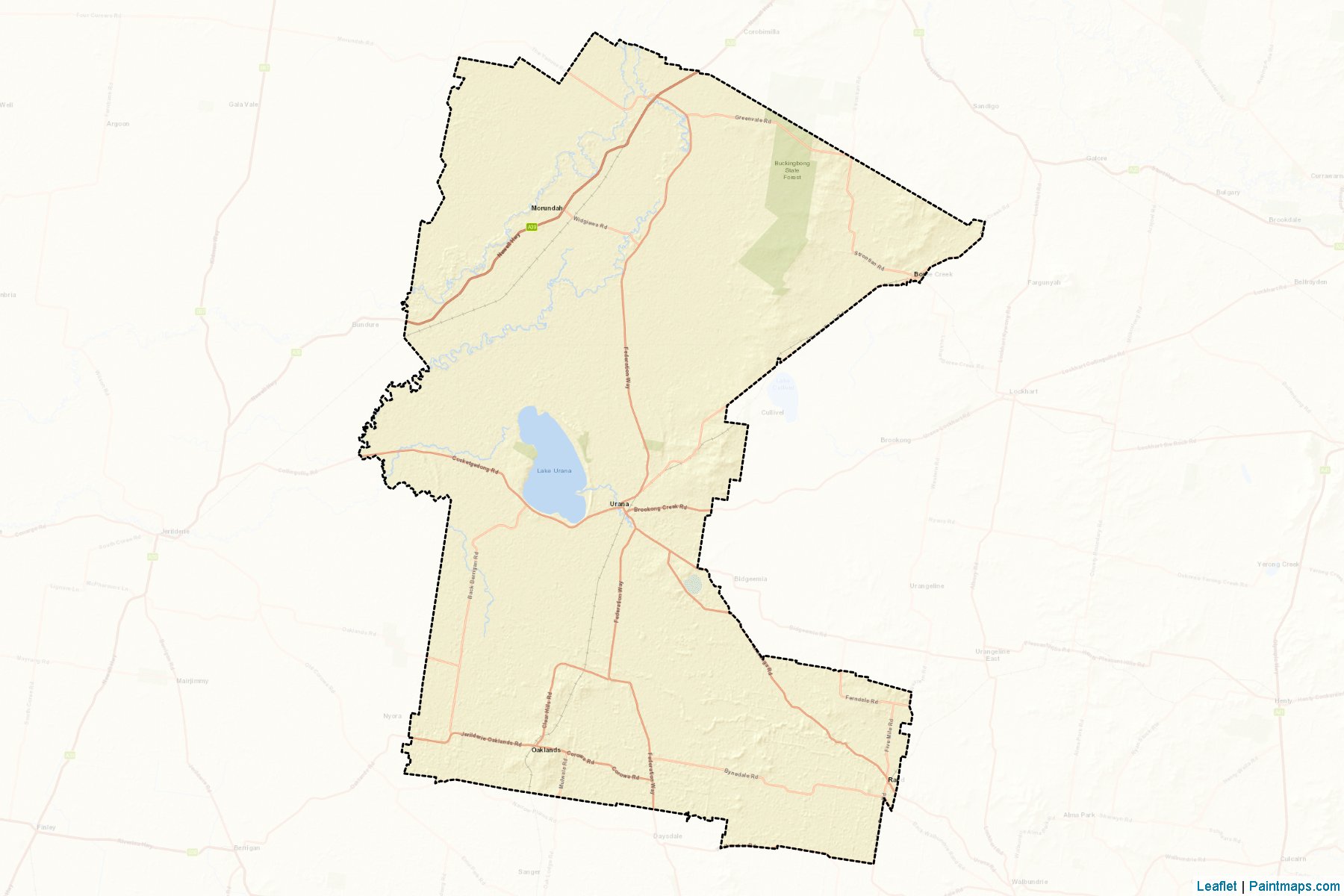 Urana (New South Wales) Map Cropping Samples-2