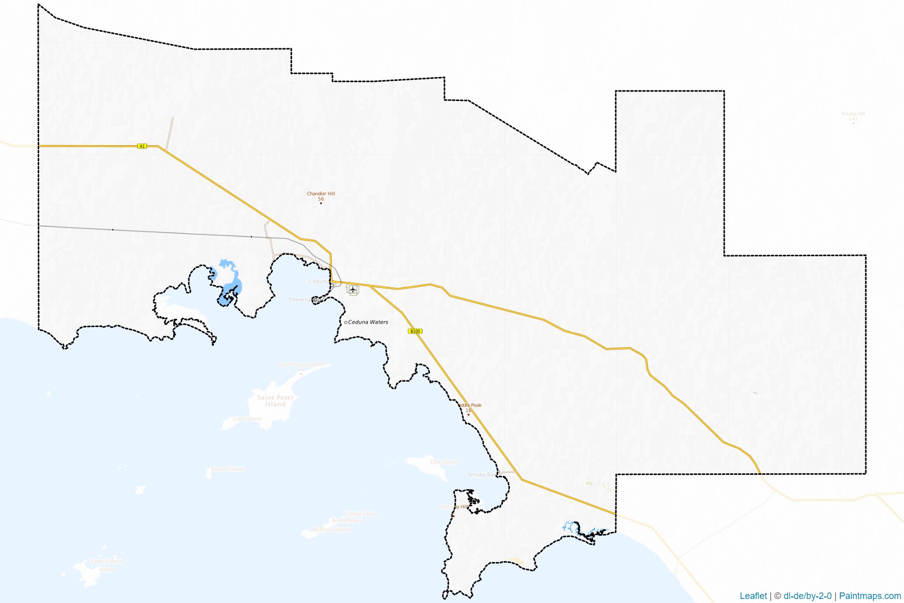 Ceduna (South Australia) Map Cropping Samples-1