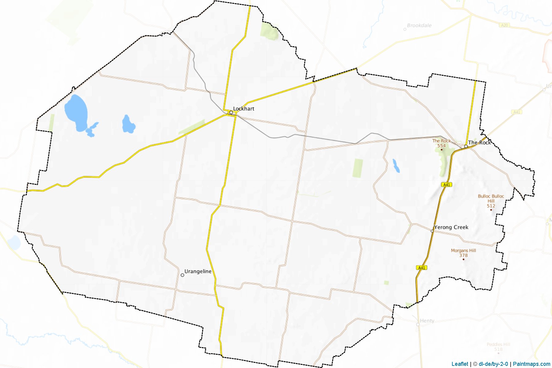 Muestras de recorte de mapas Lockhart (New South Wales)-1