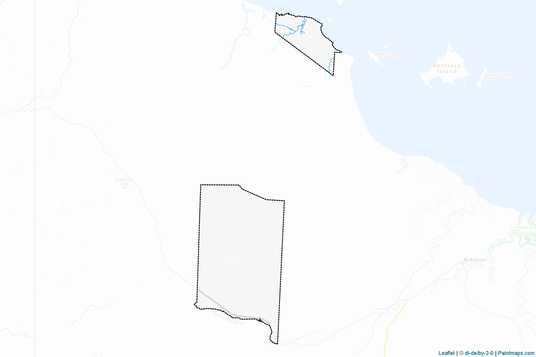 Doomadgee (Queensland) Haritası Örnekleri-1