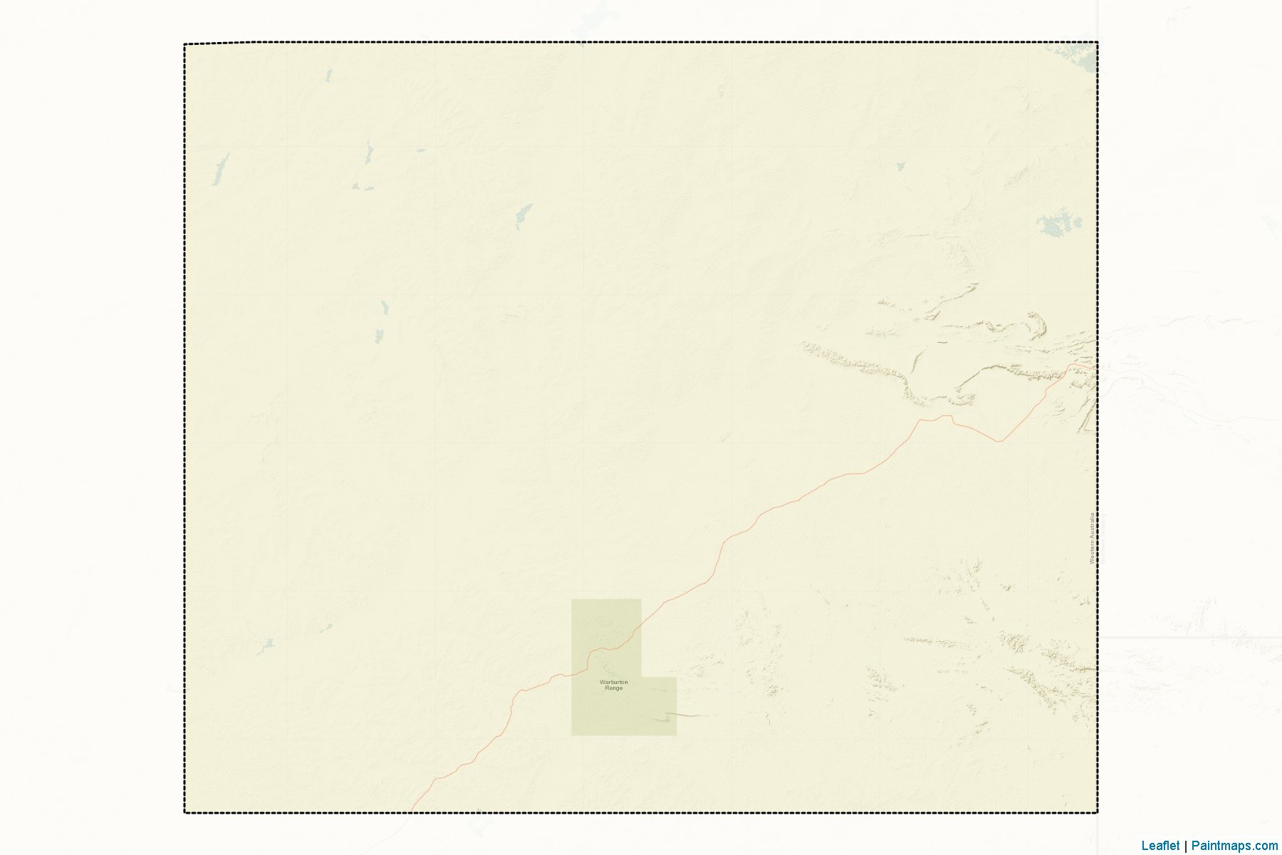 Ngaanyatjarraku (Western Australia) Map Cropping Samples-2