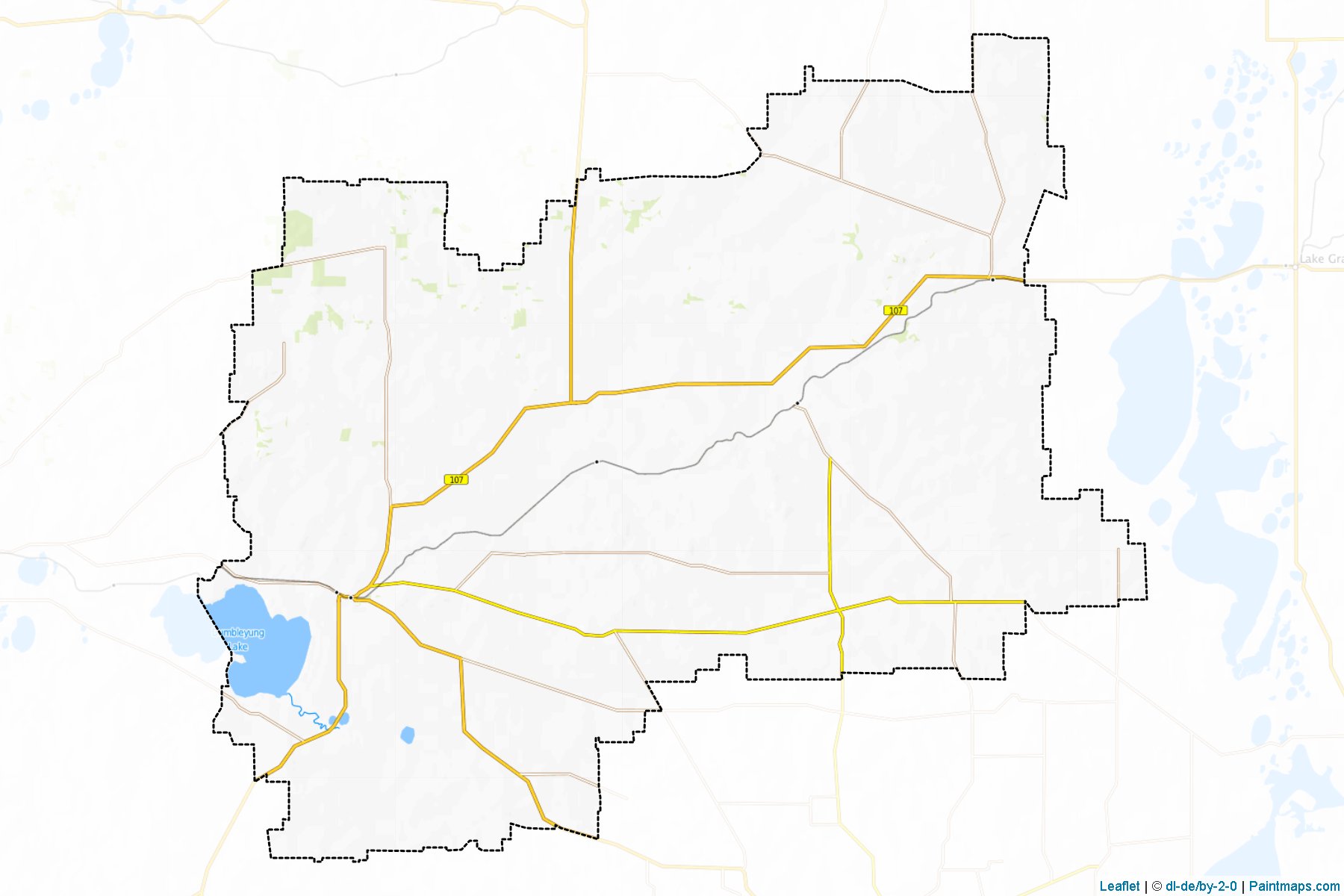 Dumbleyung (Western Australia) Map Cropping Samples-1