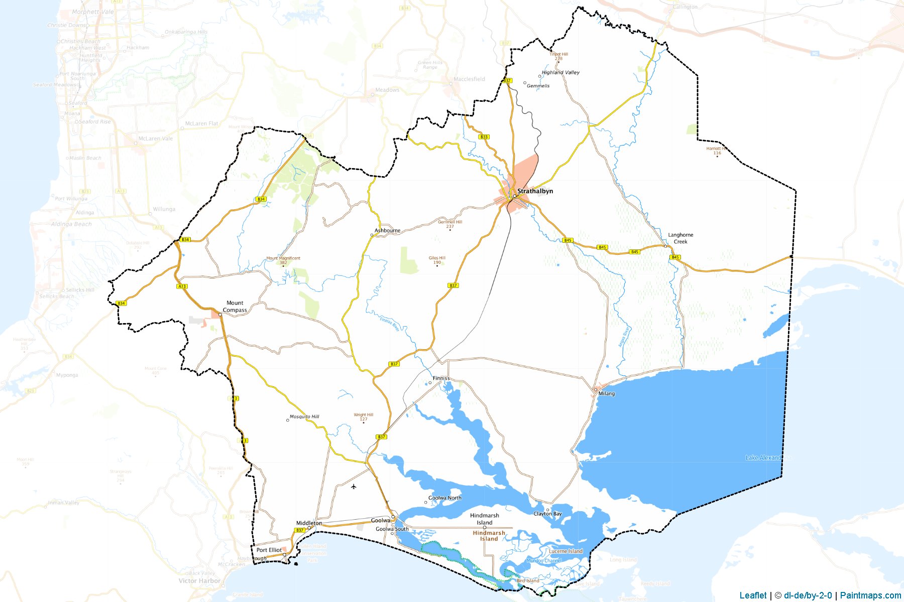 Muestras de recorte de mapas Alexandrina (South Australia)-1