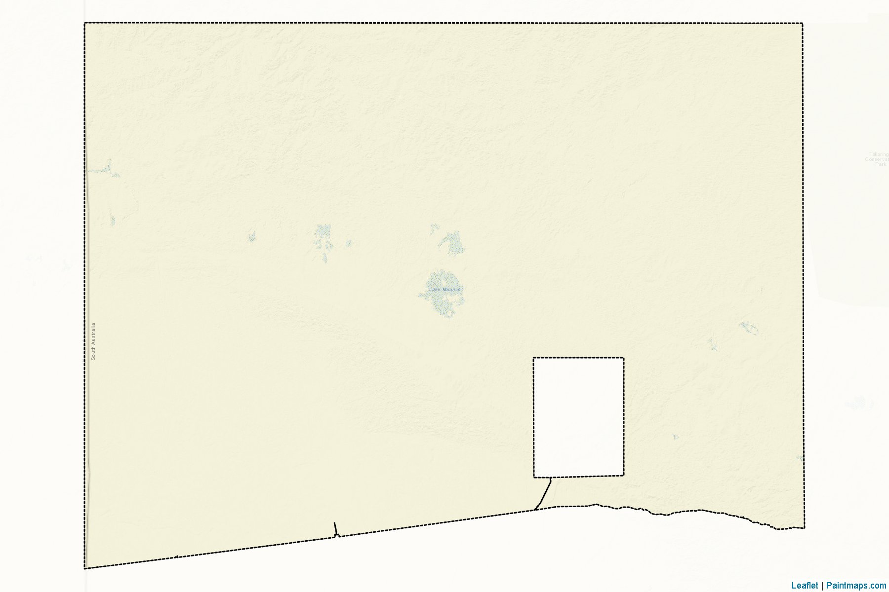 Muestras de recorte de mapas Maralinga Tjarutja (South Australia)-2