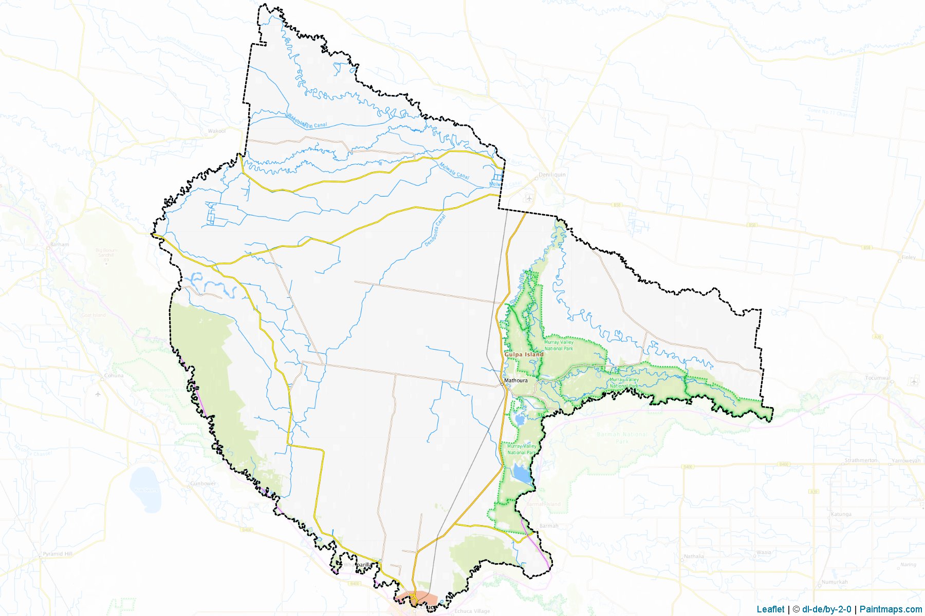 Murray (New South Wales) Map Cropping Samples-1