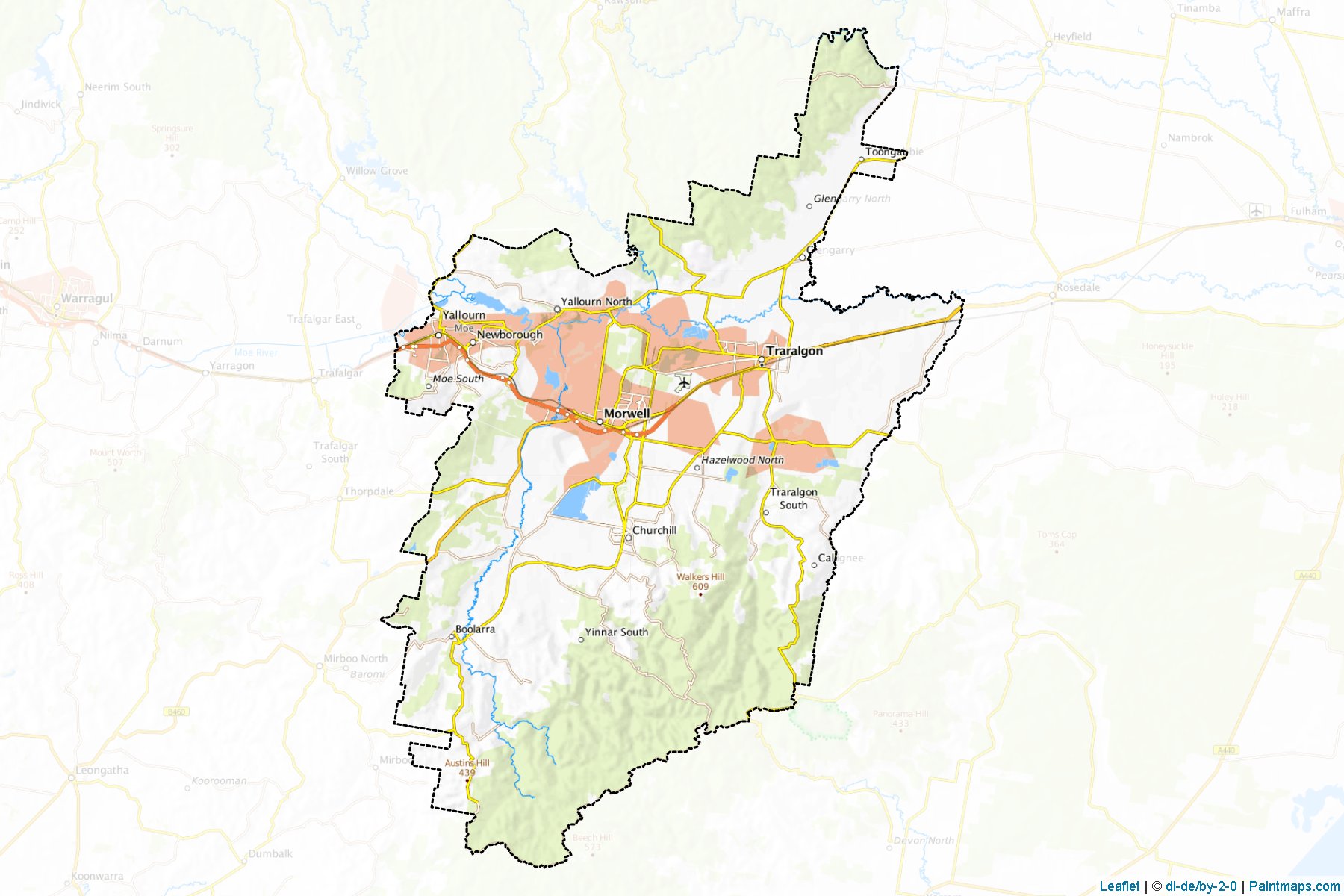 Latrobe (Victoria) Map Cropping Samples-1