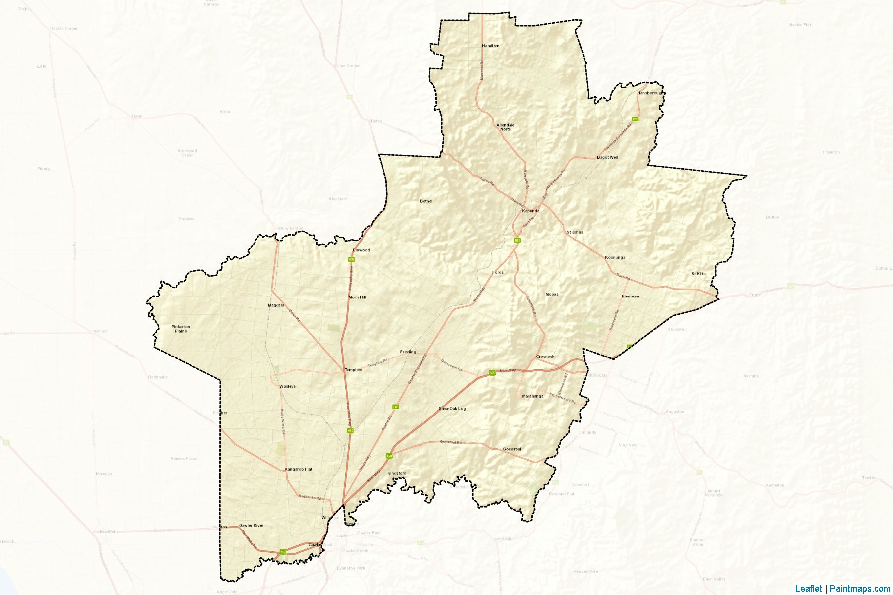 Muestras de recorte de mapas Light (South Australia)-2