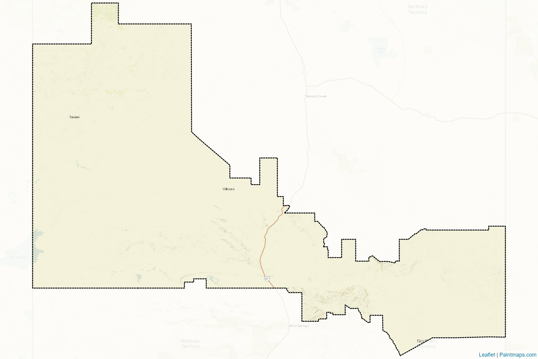 Central Desert (Northern Territory) Map Cropping Samples-2