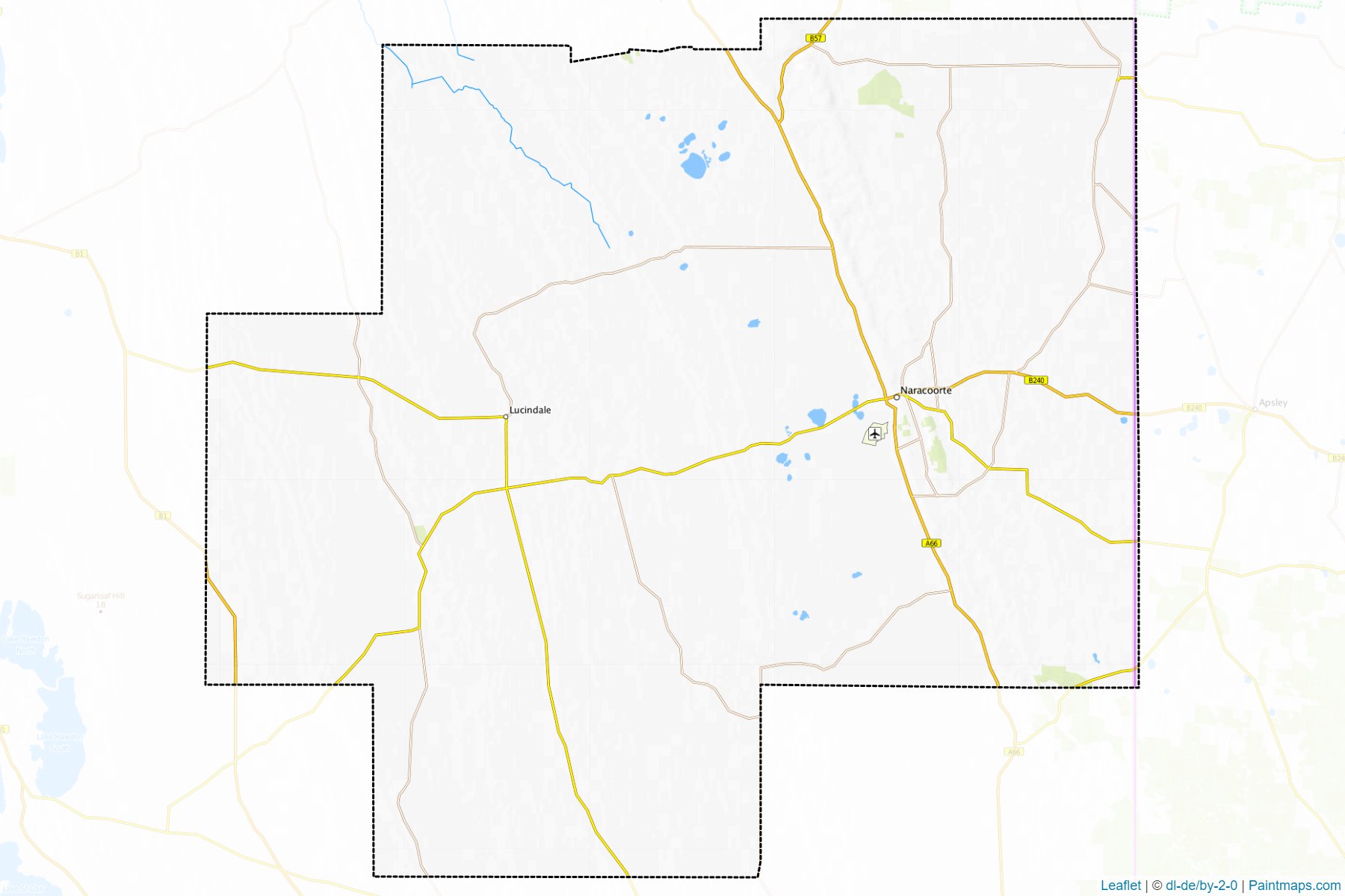 Naracoorte and Lucindale (South Australia) Map Cropping Samples-1