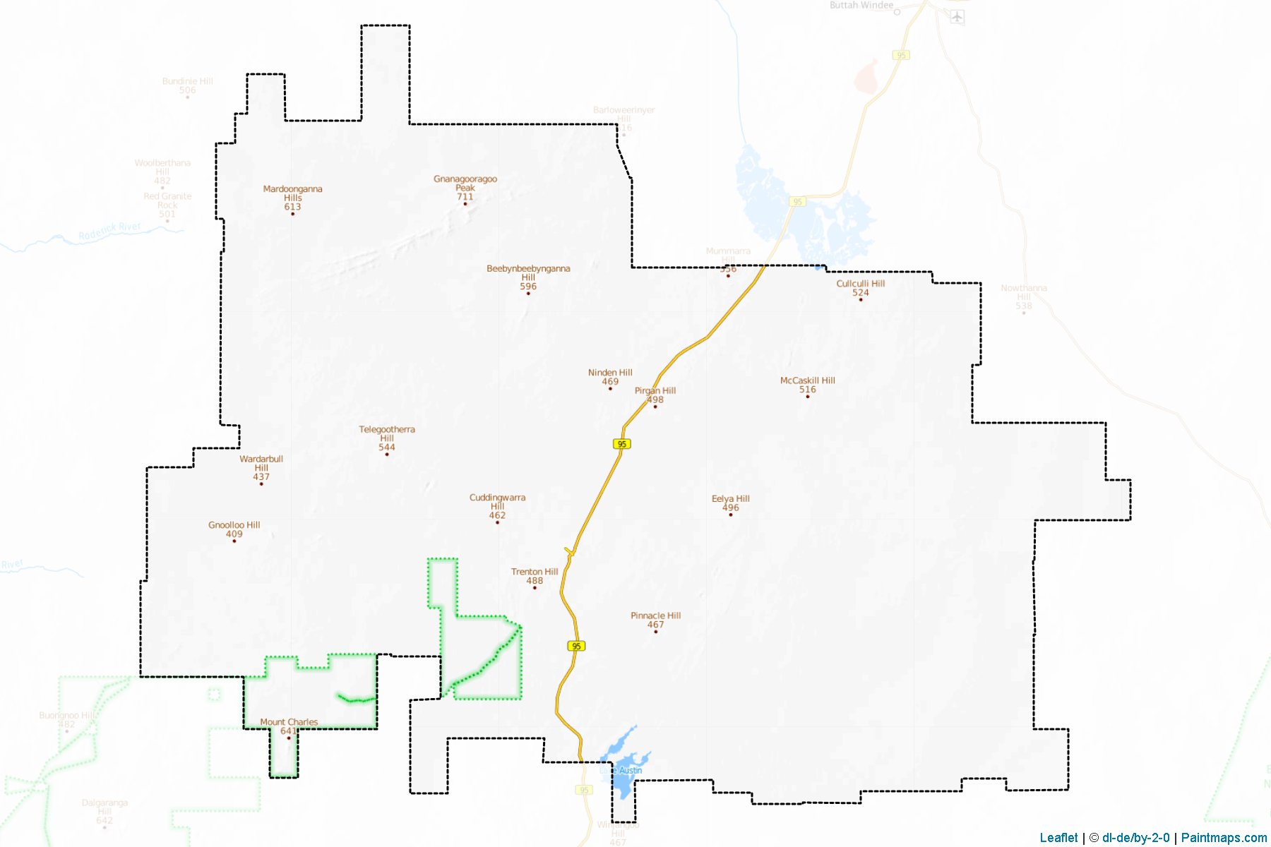 Muestras de recorte de mapas Cue (Western Australia)-1